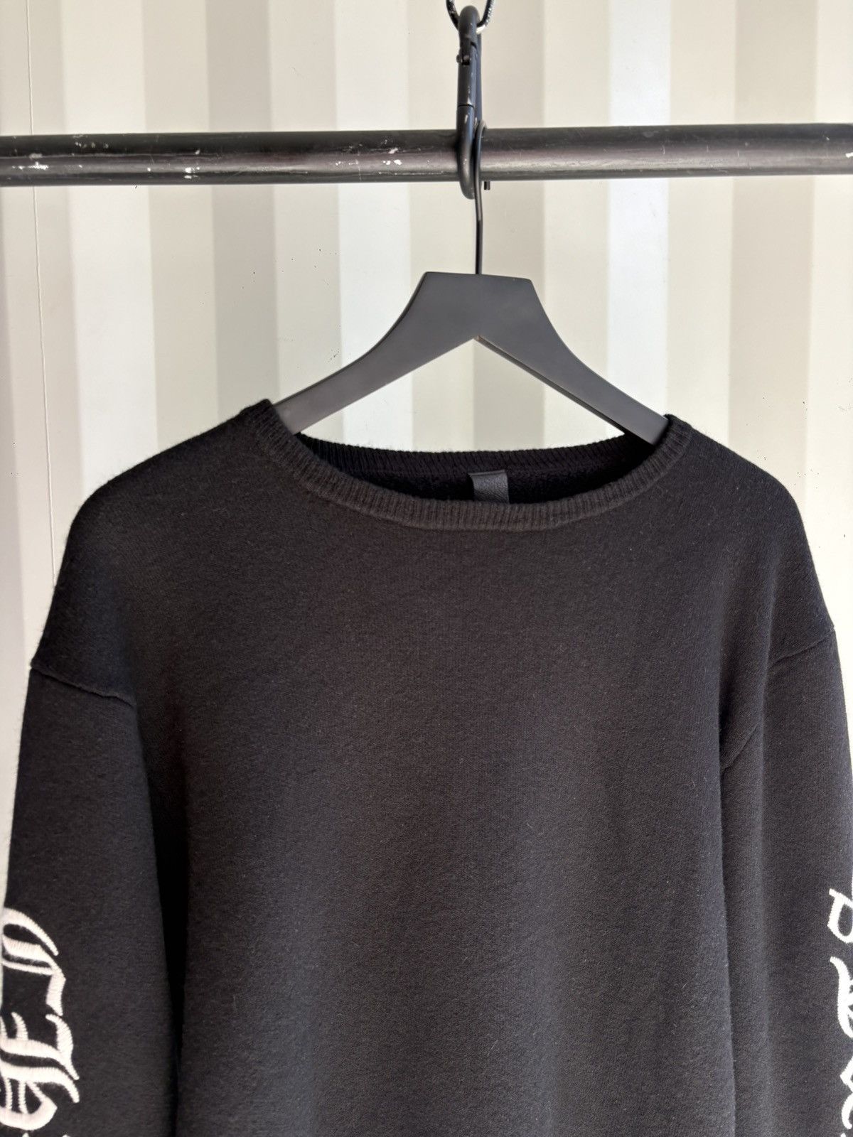 Chrome Hearts Chrome Hearts Cashmere Embroidered Sweater Size US XL / EU 56 / 4 - 2 Thumbnail