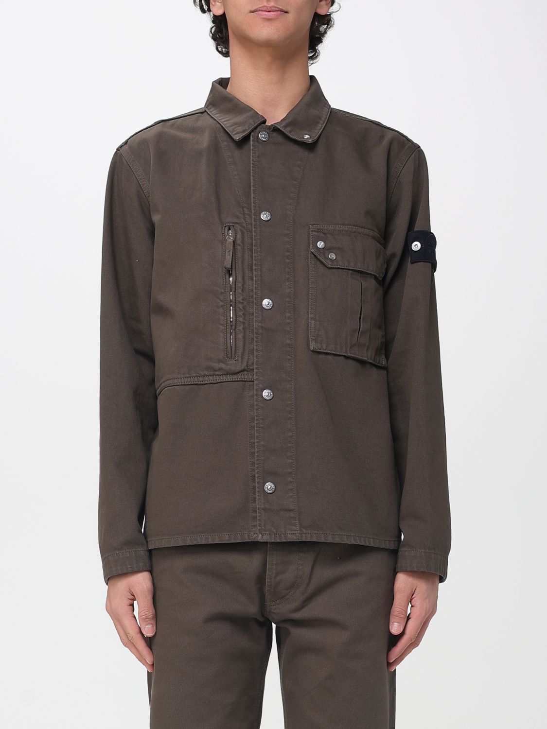 Stone Island Stone Island Jacket Men Beige Size US XL / EU 56 / 4 - 1 Thumbnail