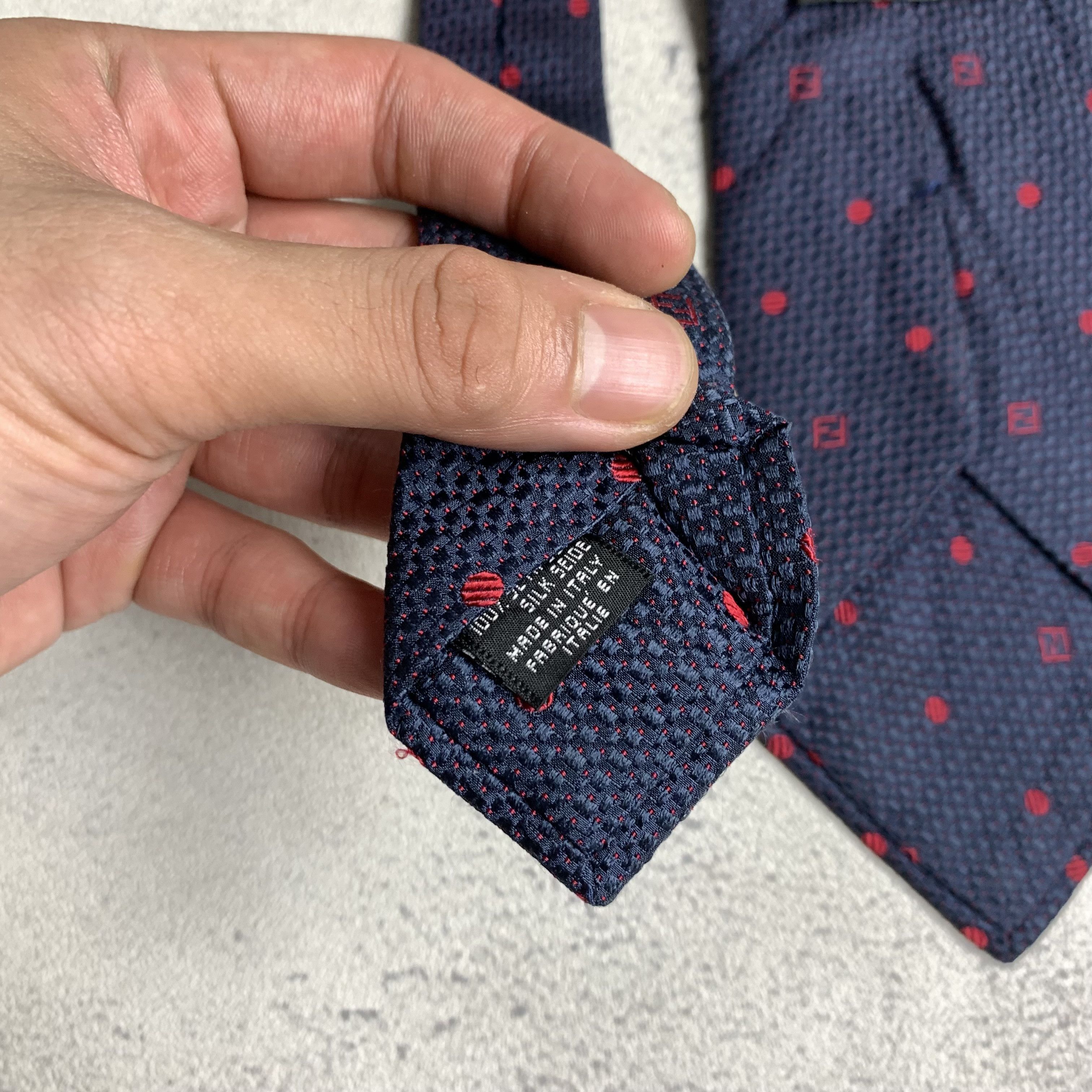 Fendi Fendi Silk Tie Size ONE SIZE - 5 Thumbnail