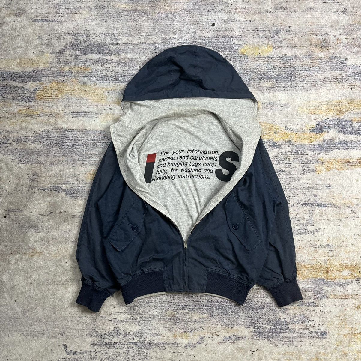 Issey Miyake Vintage 90s Issey Miyake Care label reversible jacket Size US M / EU 48-50 / 2 - 1 Thumbnail