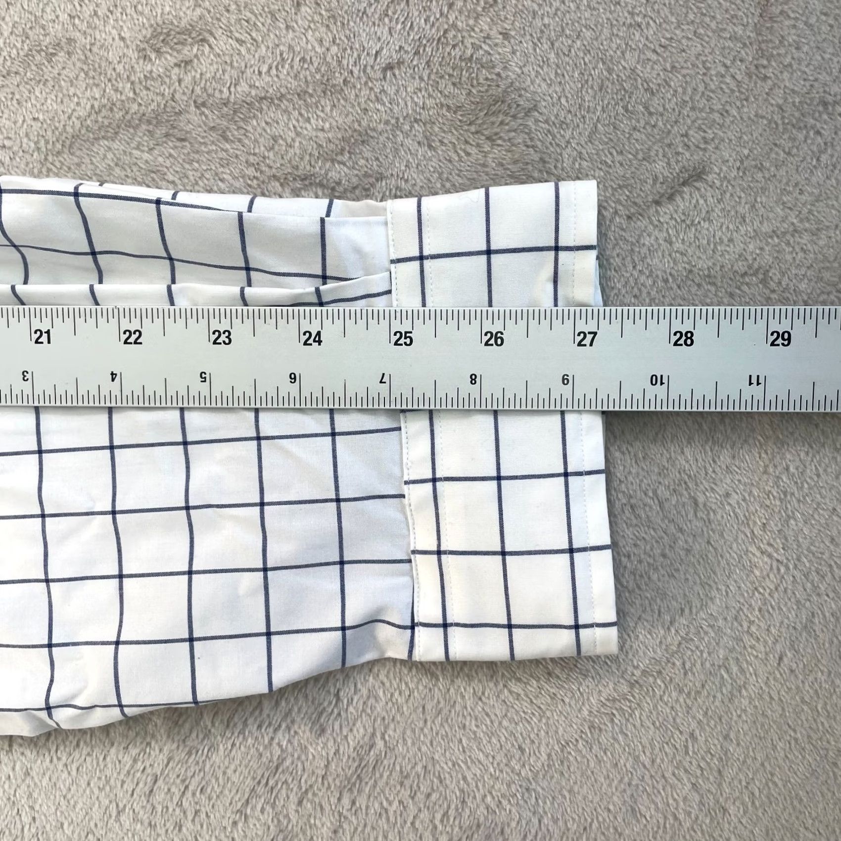 Polo Ralph Lauren Polo Ralph Lauren Oxford Shirt Men 2XL White WindowPane Slim Fit Pony Preppy Shirt Size US XXL / EU 58 / 5 - 7 Thumbnail