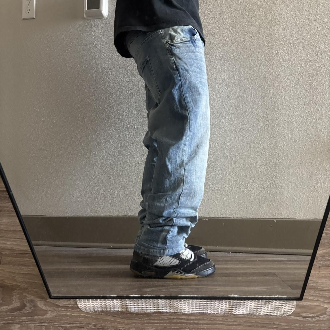 Ecko Unltd. Crazy Vintage Y2K/2000s Grunge Faded Wash Ecko Skater Denim Jeans! 38x30 Size US 38 / EU 54 - 2 Thumbnail
