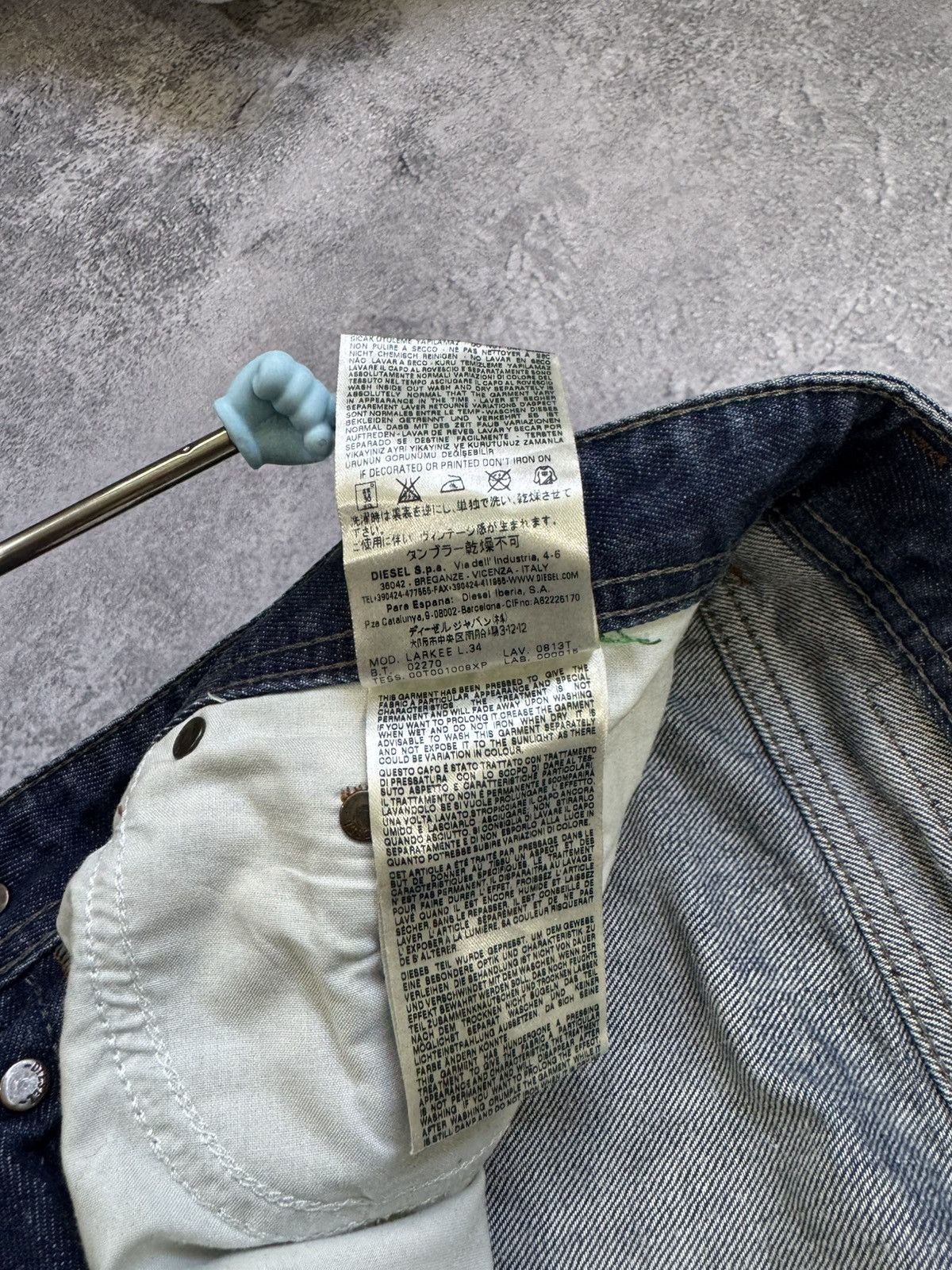 Diesel Y2K Vintage Diesel Jeans Size US 32 / EU 48 - 15 Thumbnail