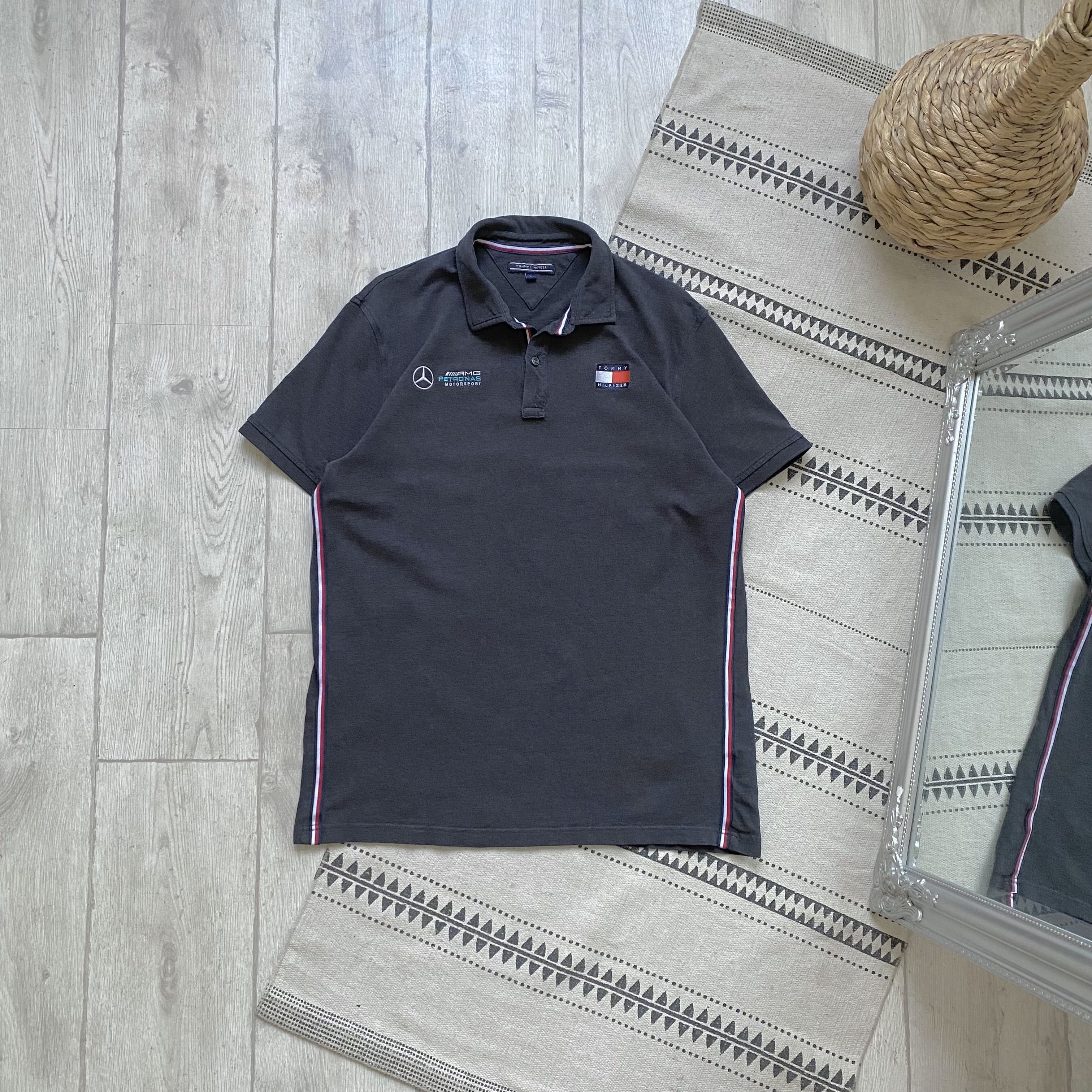 🏎️ Vintage Racing Tommy Hilfiger Polo Mercedes AMG Formula1