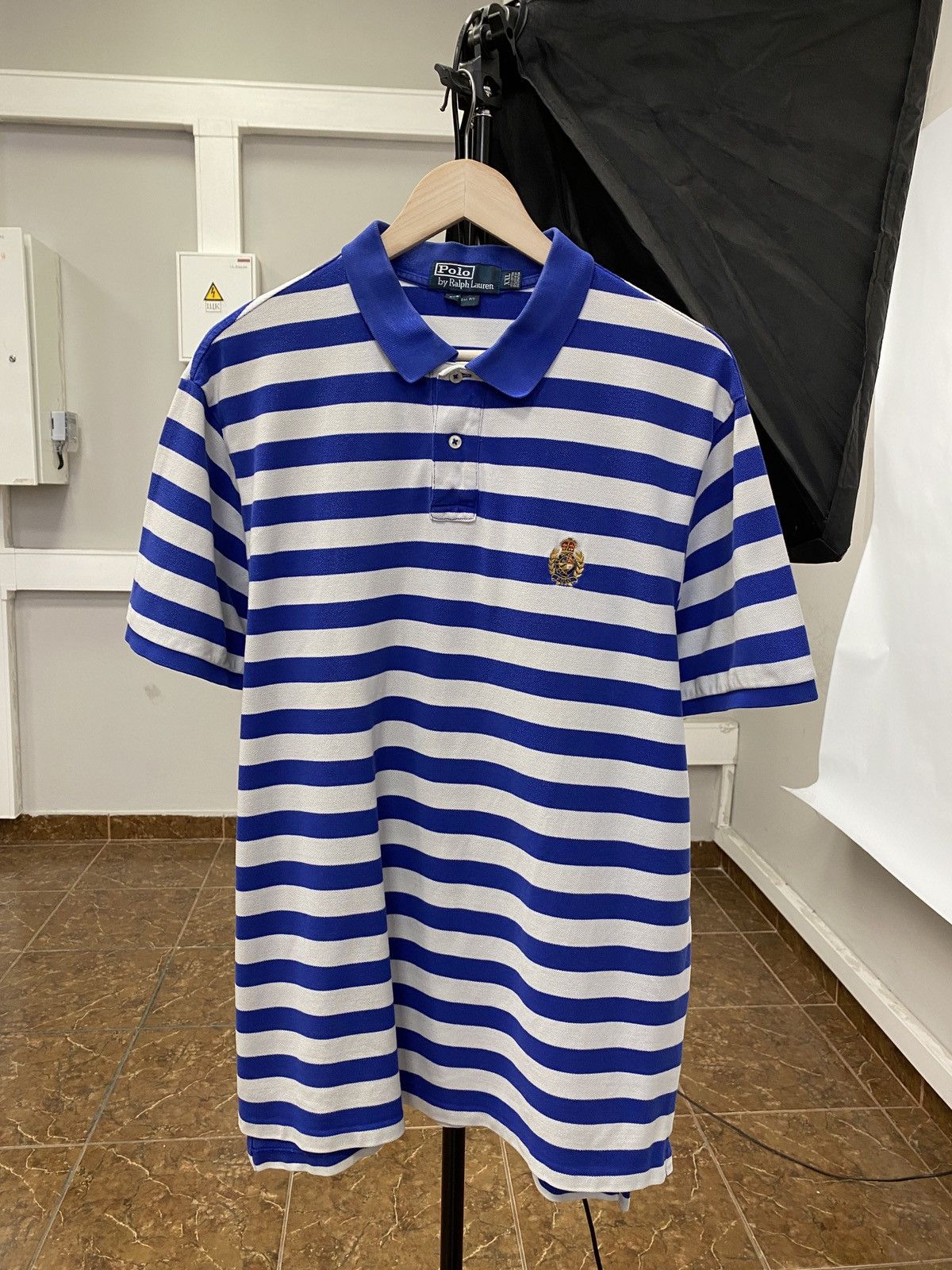 Polo Ralph Lauren 🇺🇸 Vintage 90s Polo Ralph Lauren Polo T-Shirt Rare Chief Keef Size US XXL / EU 58 / 5 - 1 Thumbnail