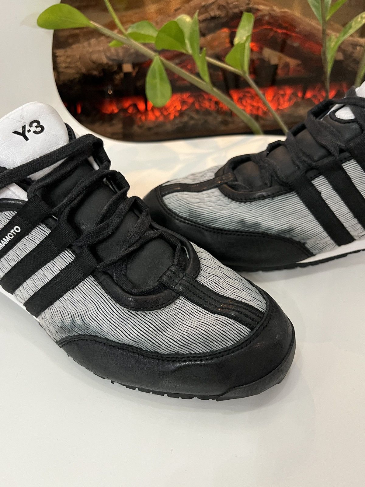 Yohji Yamamoto 🔥00's Adidas Yohji Yamamoto Y-3 Vintage Y2k Sneakers Size US 8.5 / EU 41-42 - 11 Thumbnail