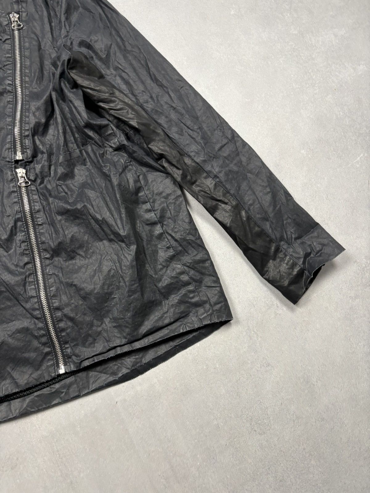 Other Art Point Asymmetric Zip Jacket Avant Garde Minimal Techwear Size S / US 4 / IT 40 - 4 Thumbnail