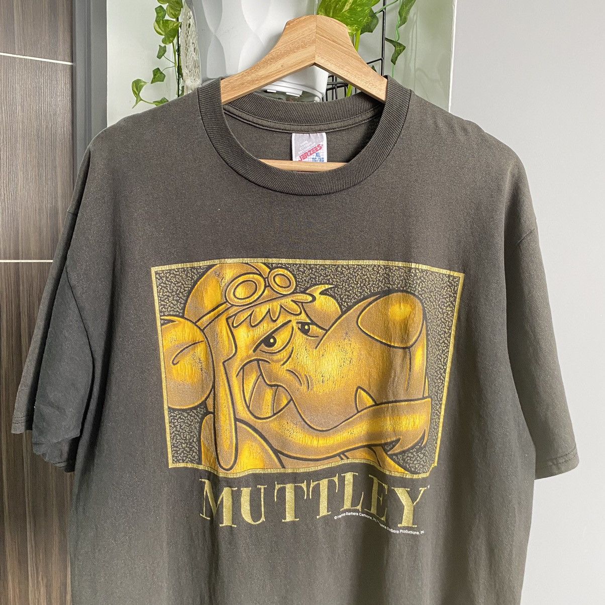 Vintage Thrashed Faded Vintage 90s Muttley Hanna ERD GRUNGE OG TEE Size US XL / EU 56 / 4 - 2 Thumbnail