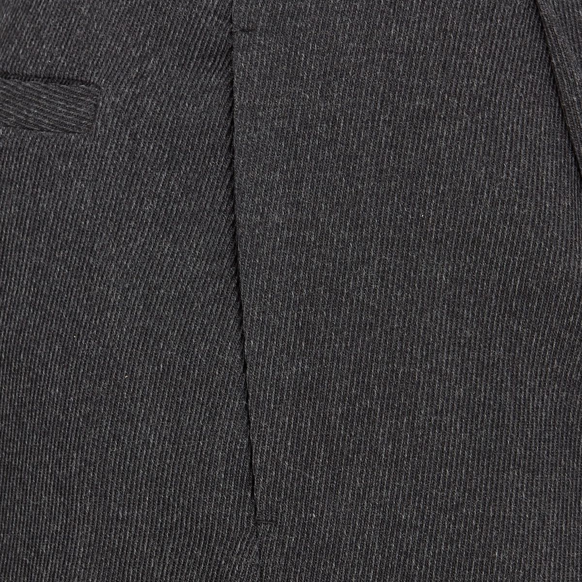 o1bcso1str1124 Pleated Pants in Anthracite Grey