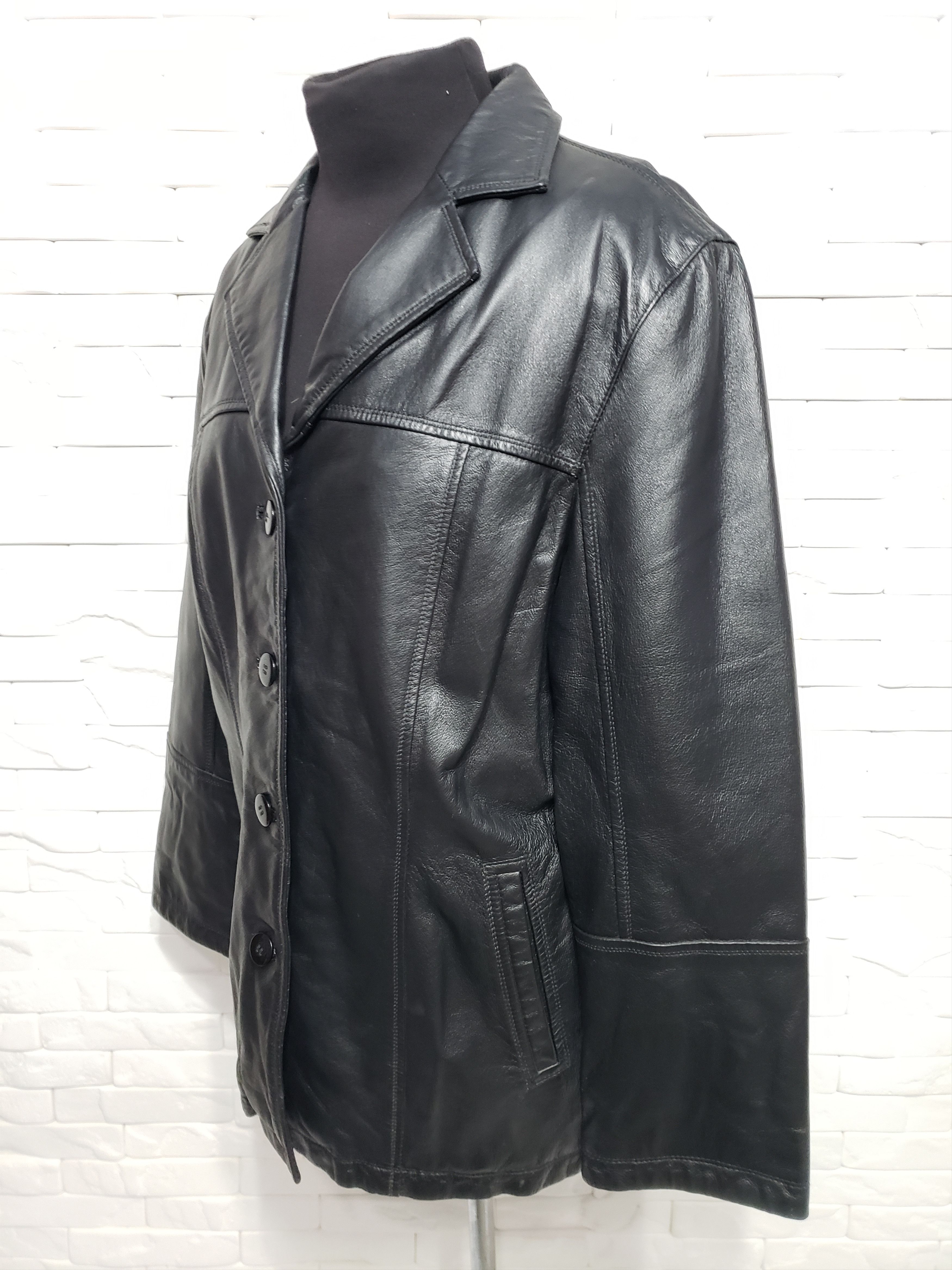 Genuine Leather Women's leather jacket. Size XXL / US 16-18 / IT 52-54 - 2 Thumbnail