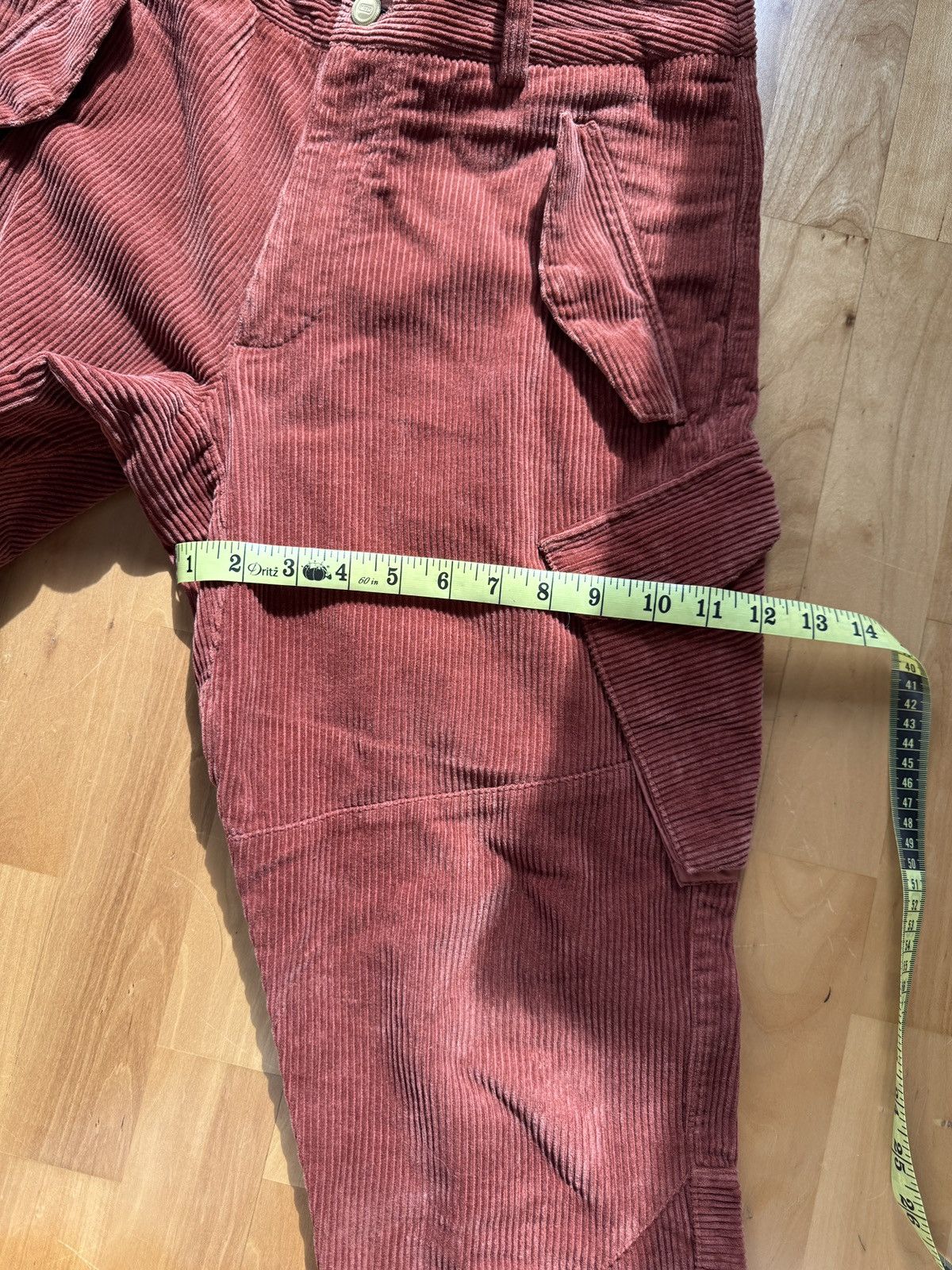 Kith KITH Orange Corduroy Cargo Pants Size US 30 / EU 46 - 8 Thumbnail