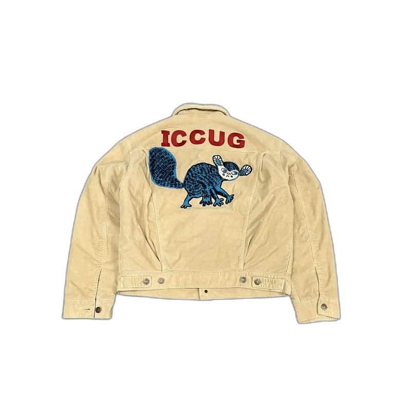 Gucci GUCCI Squirrel Embroidered Lambswool Jacket Size US M / EU 48-50 / 2 - 1 Thumbnail