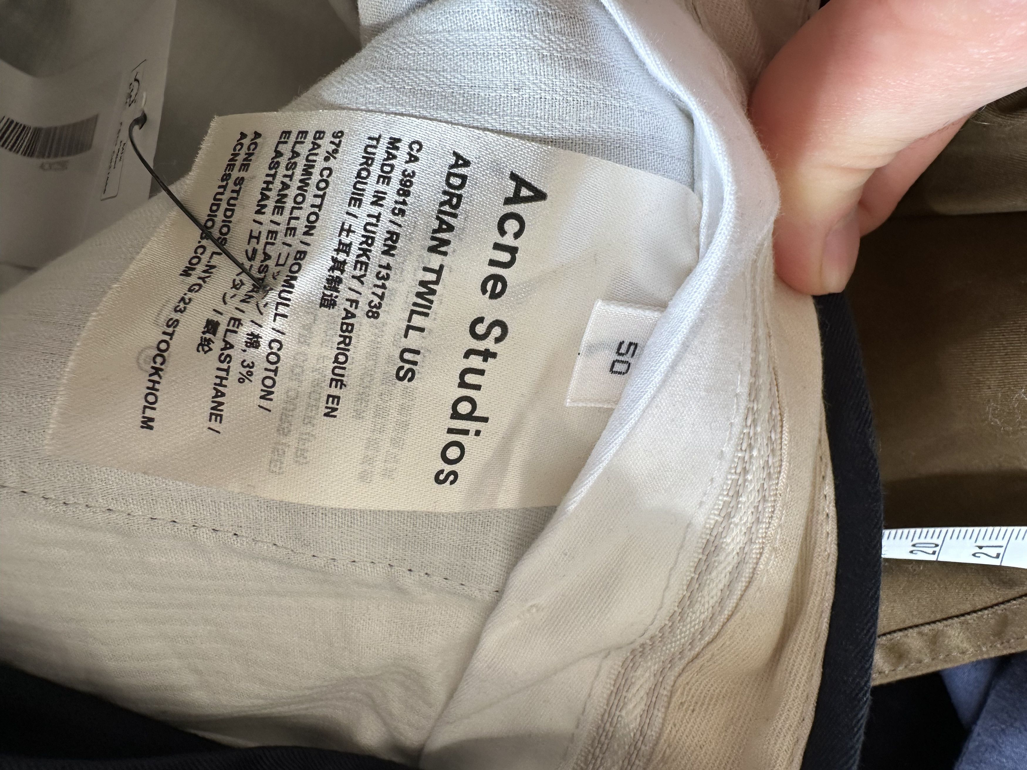 Acne Studios Acne Studios Adrian Shorts Size US 34 / EU 50 - 4 Thumbnail