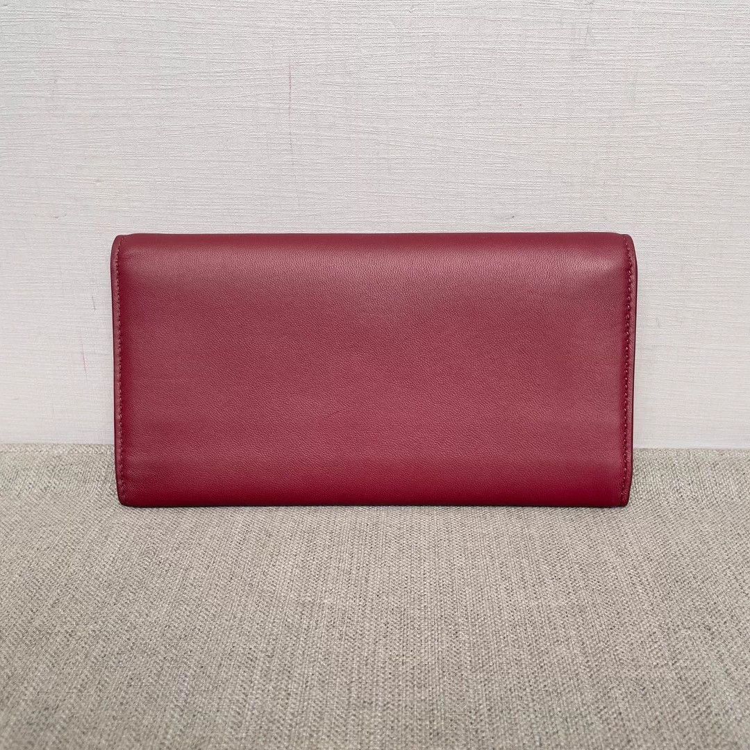 Bottega Veneta Bottega Veneta BV Women's Long Flap Wallet Clutch Italy Size ONE SIZE - 2 Thumbnail