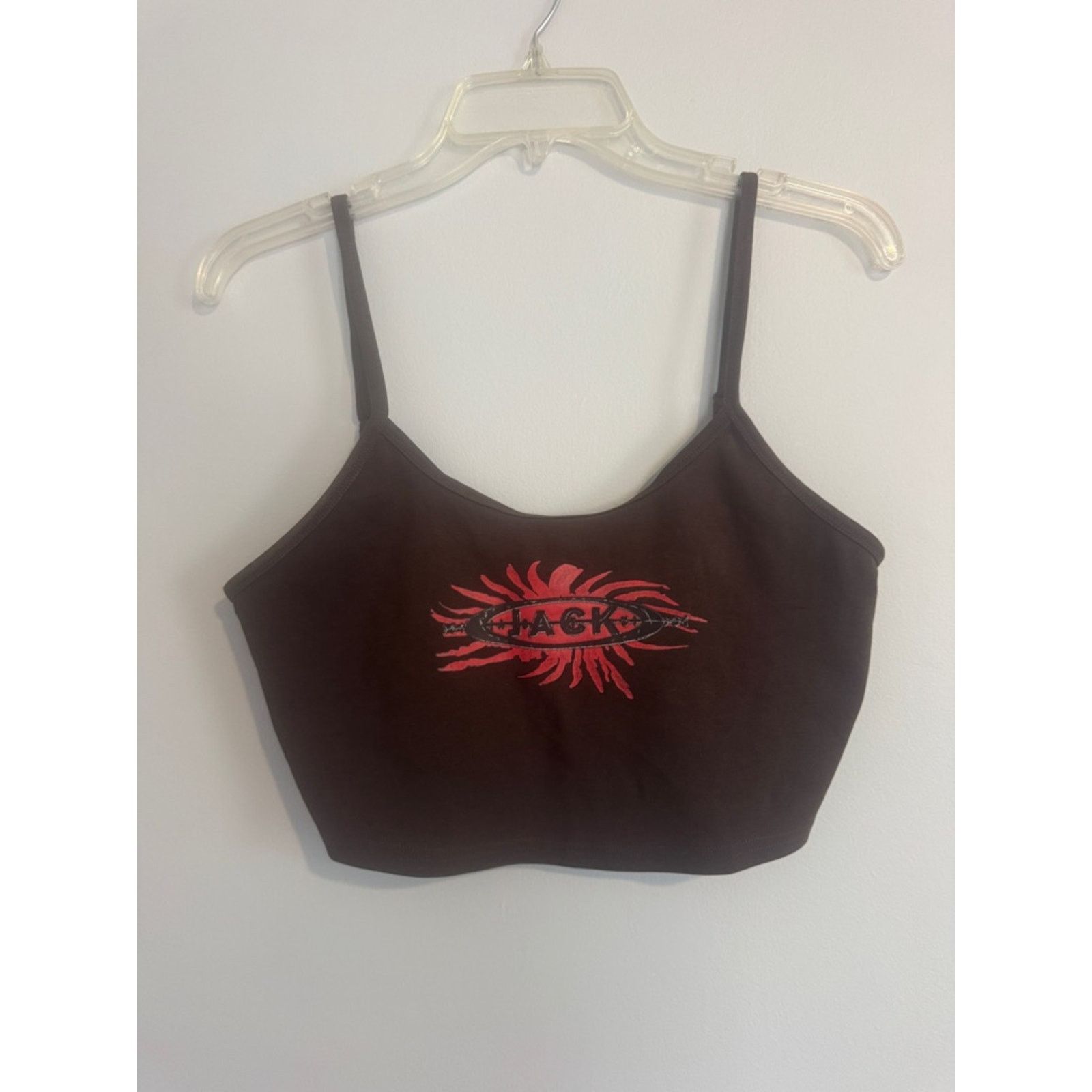 Other Cactus Jack by Travis Scott Sunshine Cropped Tank 'Brown' Size L / US 10 / IT 46 - 3 Thumbnail