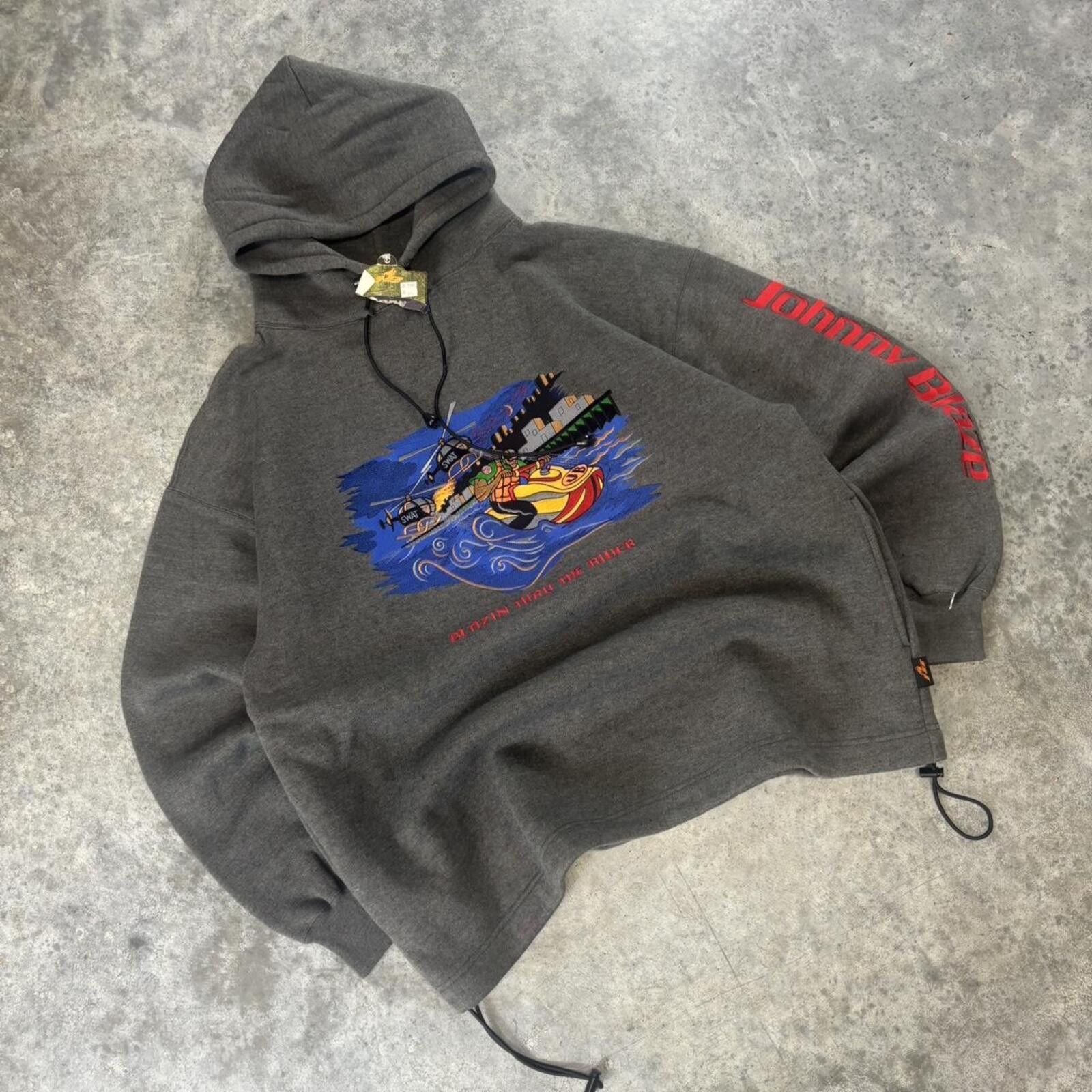 Southpole Johnny Blaze Y2K Grunge Alternative Hoodie Size US XXL / EU 58 / 5 - 2 Thumbnail