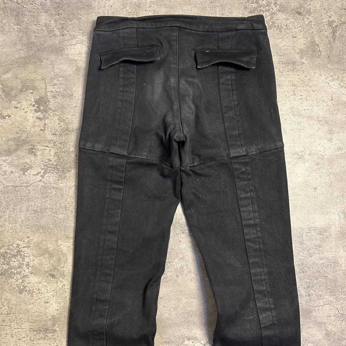 S/STERE Vintage Rare S/STERE Black coated Japan Pants Size US 31 - 14 Thumbnail