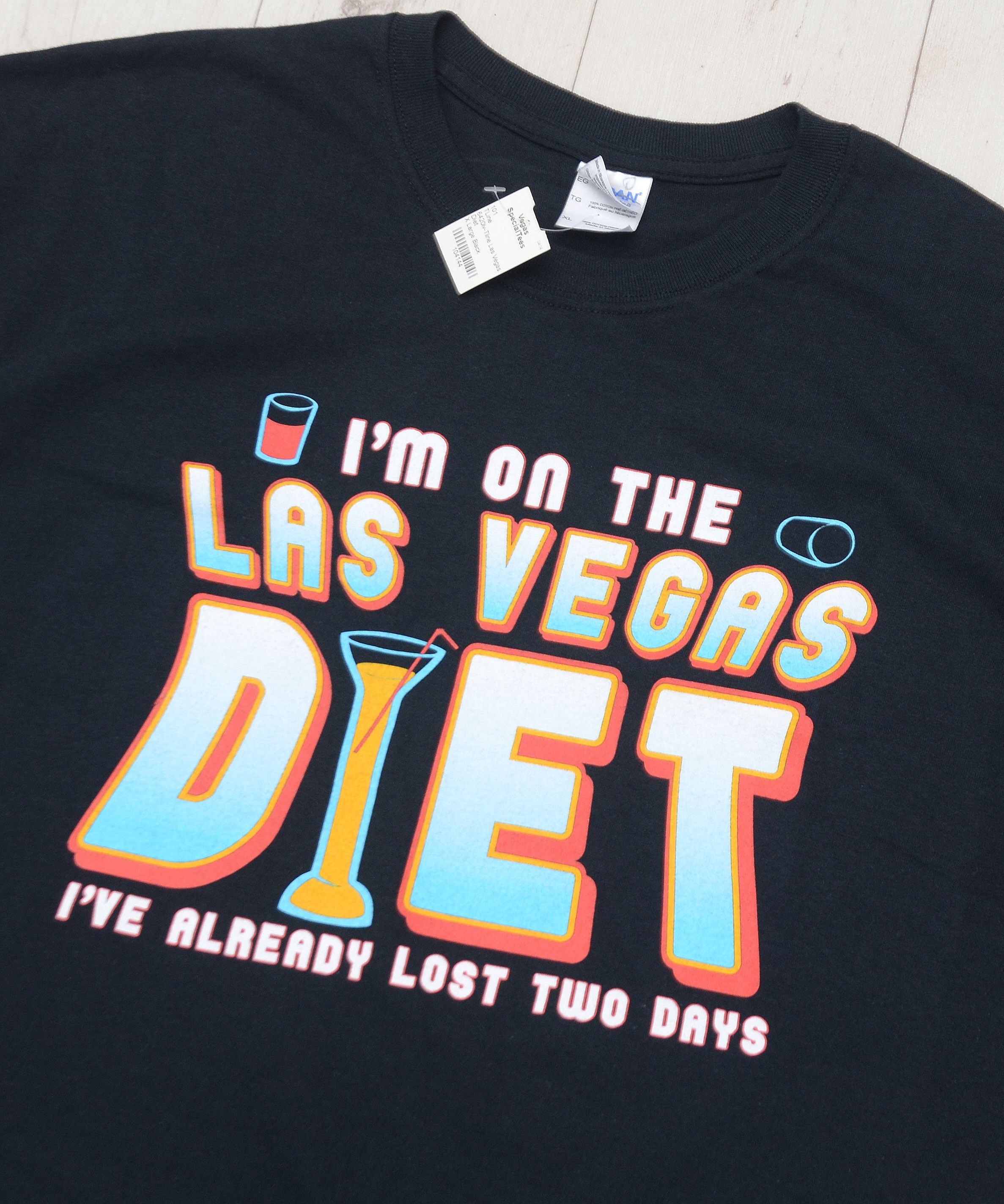 Fruition Las Vegas DIET Special Tees Casino USA 3D print T-shirt Size US XL / EU 56 / 4 - 4 Thumbnail