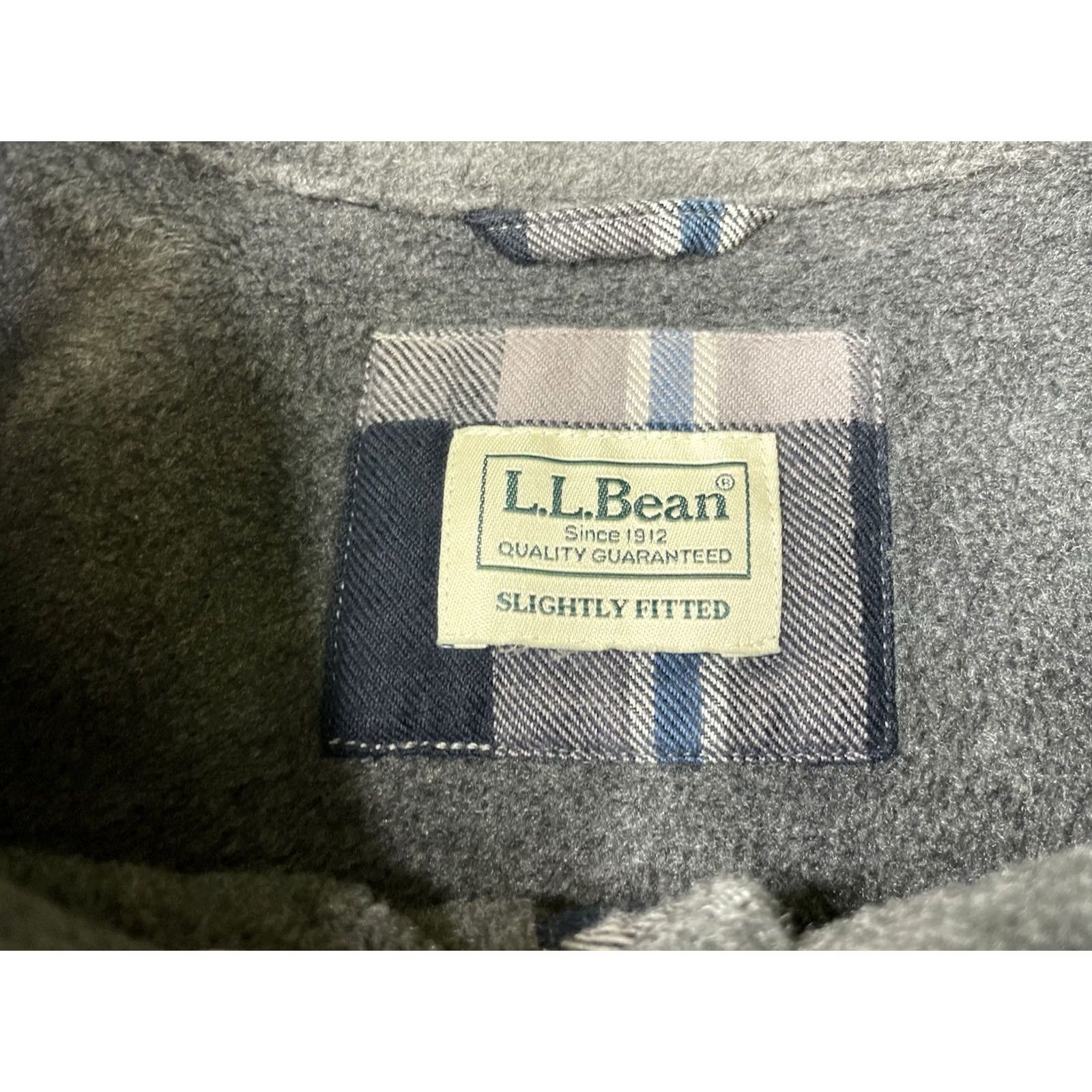 Vintage LL Bean Jacket Mens 2XLT Plaid Flannel Fleece Lined Cotton Snap Shacket Size US XXL / EU 58 / 5 - 3 Thumbnail