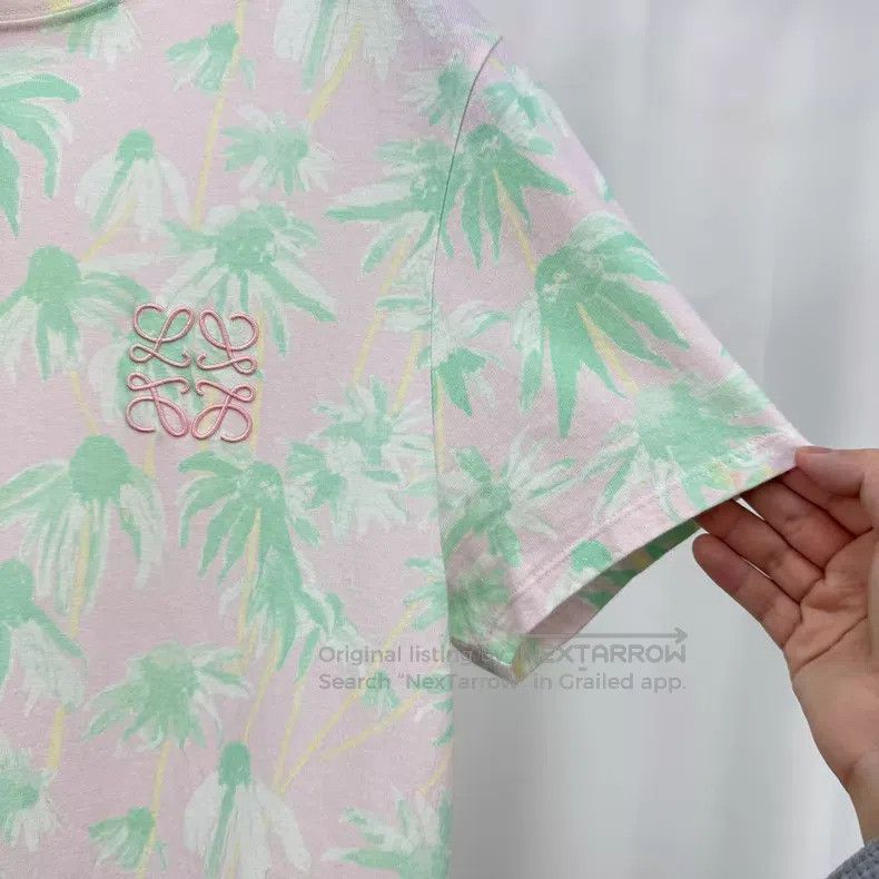 Loewe Loewe Palm Tree Printed Embroidered Logo Short Sleeve Size US L / EU 52-54 / 3 - 4 Thumbnail
