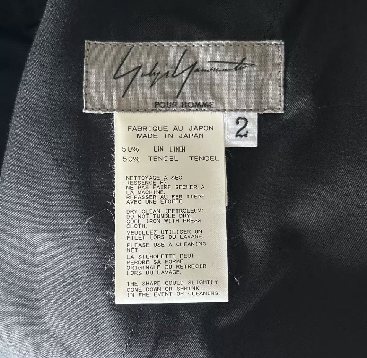 Yohji Yamamoto Yohji Yamamoto 15ss Paper Clip embroidery Wide Leg Pants Size US 32 / EU 48 - 7 Thumbnail