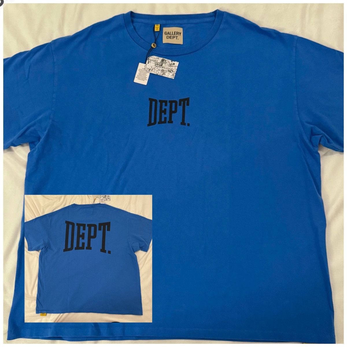 関税送料込み■GALLERY DEPT■Dept. Gym Logo Tシャツ GALLERY DEPARTMENT Men's Dept Gym Logo T-Shirt - Bergdorf