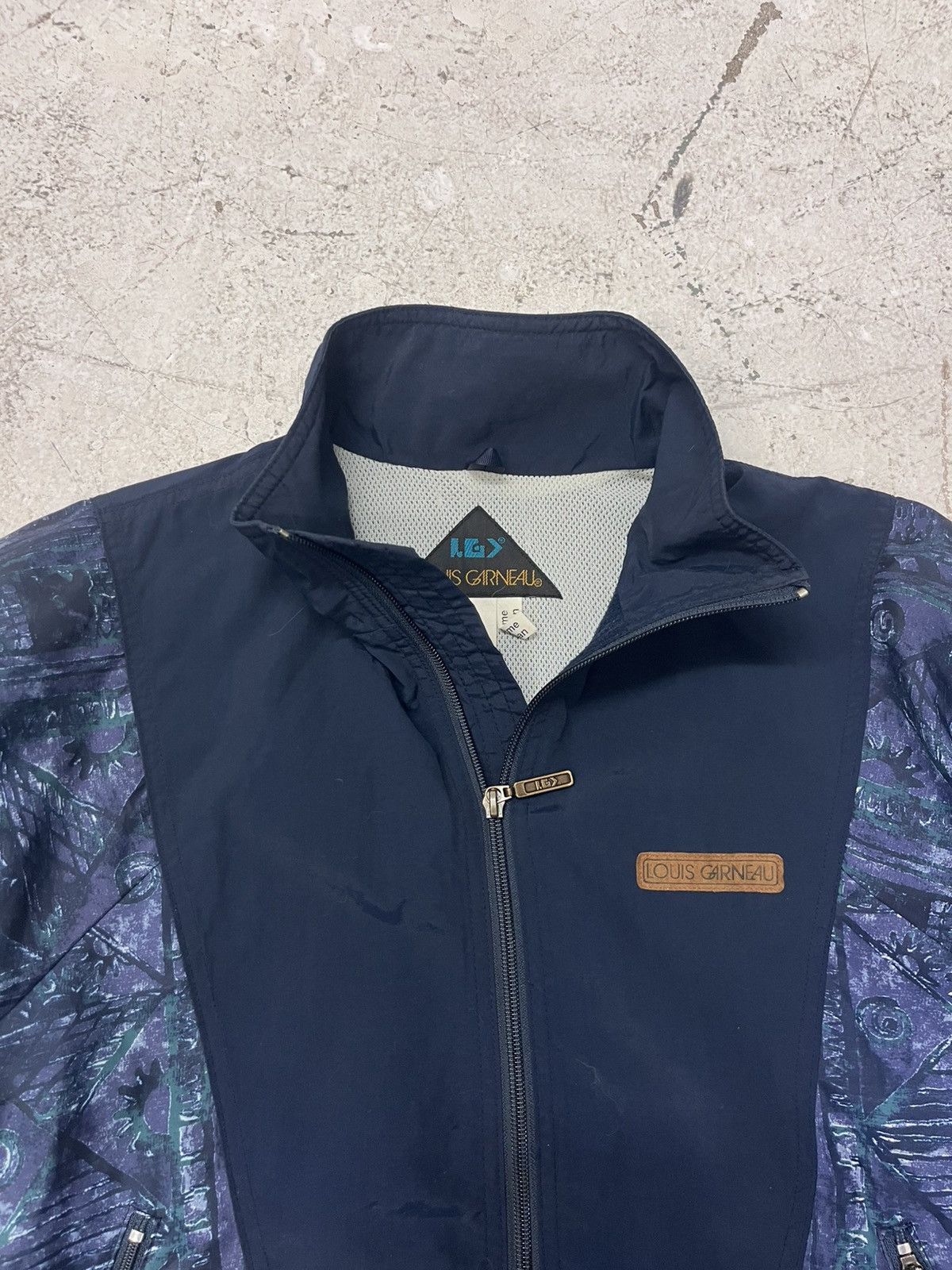 Vintage Vintage louis garneau windbreaker jacket Size S / US 4 / IT 40 - 1 Thumbnail