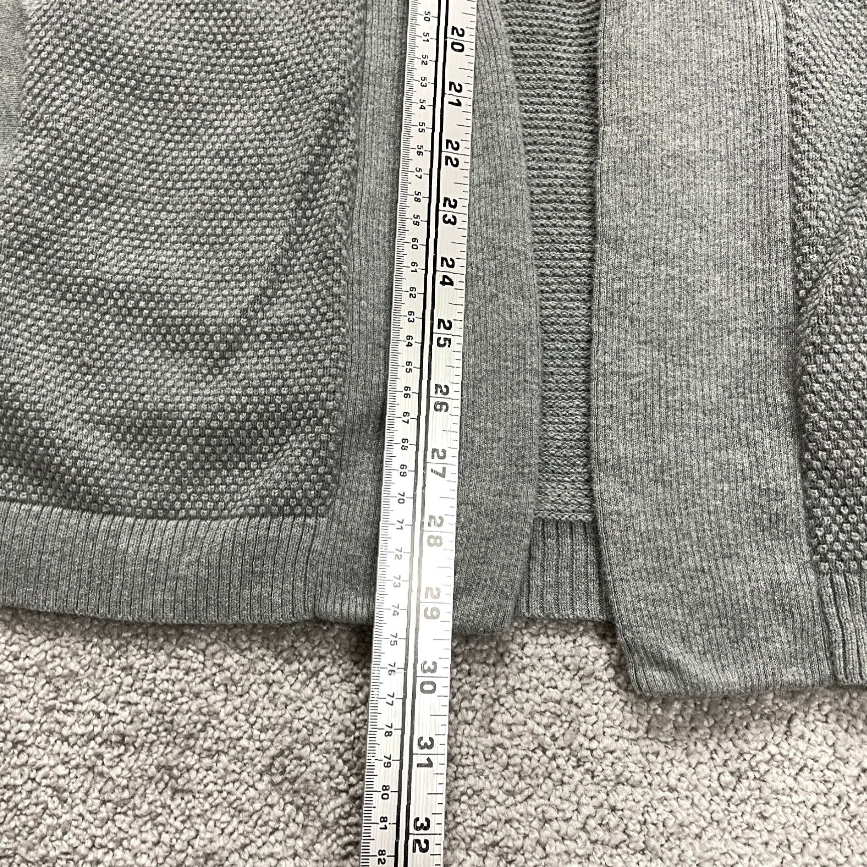 Lands' End Lands' End Cardigan Sweater Womens Medium Black Open Hip Pockets Zipper Knit Cotton, Polyester, Spandex Casual Soft Size M / US 6-8 / IT 42-44 - 5 Thumbnail