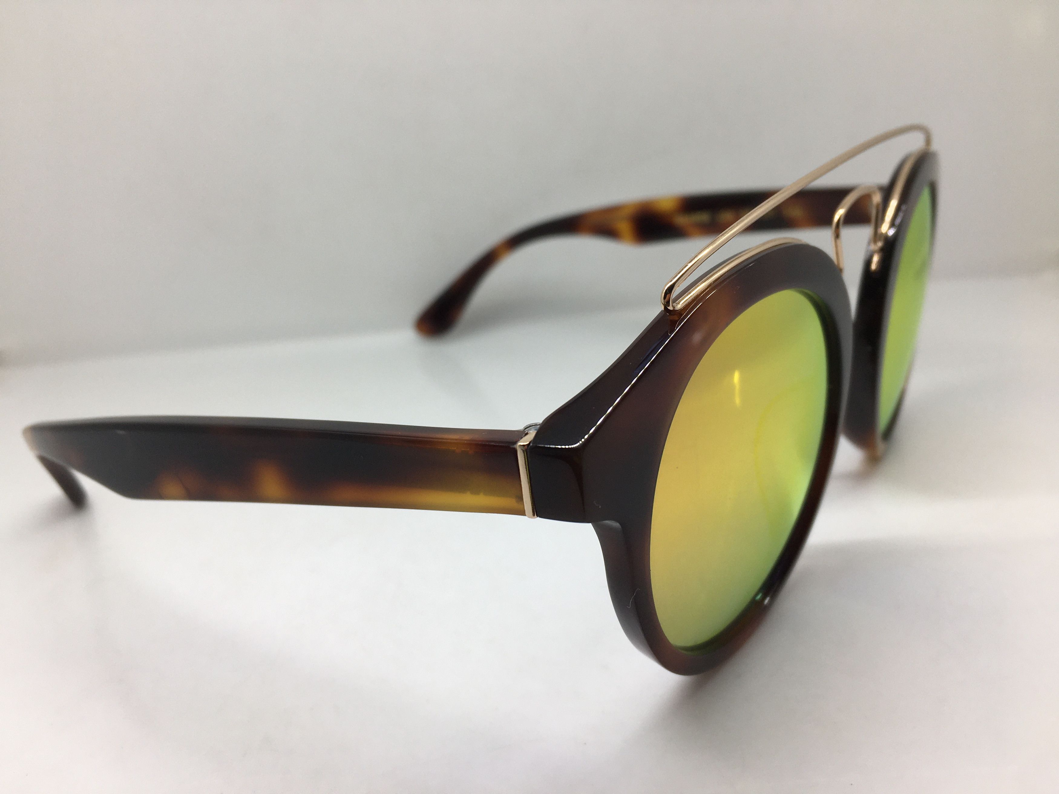 Other EOS Handmade Acetate Tortoise Round Sunglasses Frame Size ONE SIZE - 1 Thumbnail