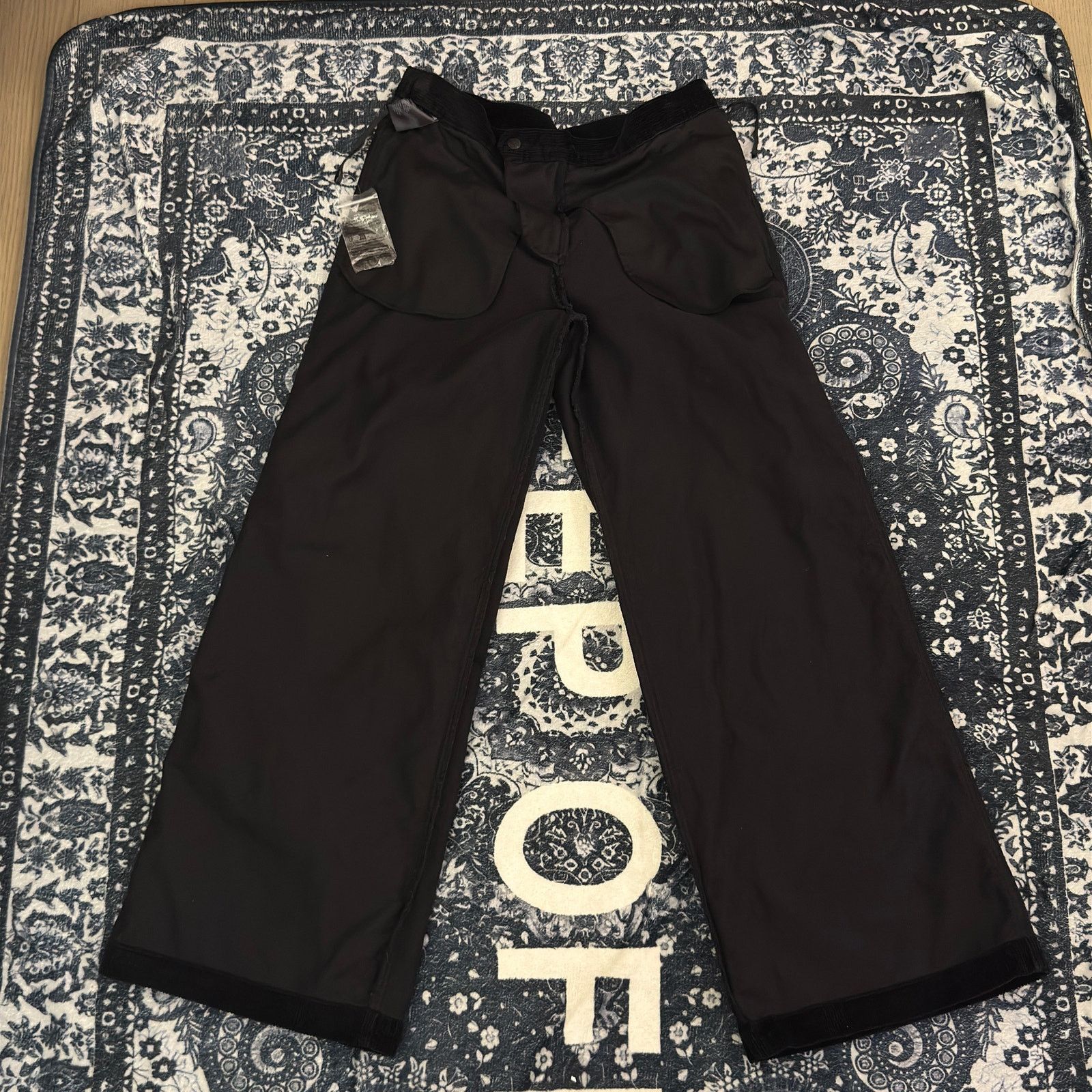 Uniqlo Corduroy Wide Leg Trousers Size 28" / US 6 / IT 42 - 6 Thumbnail