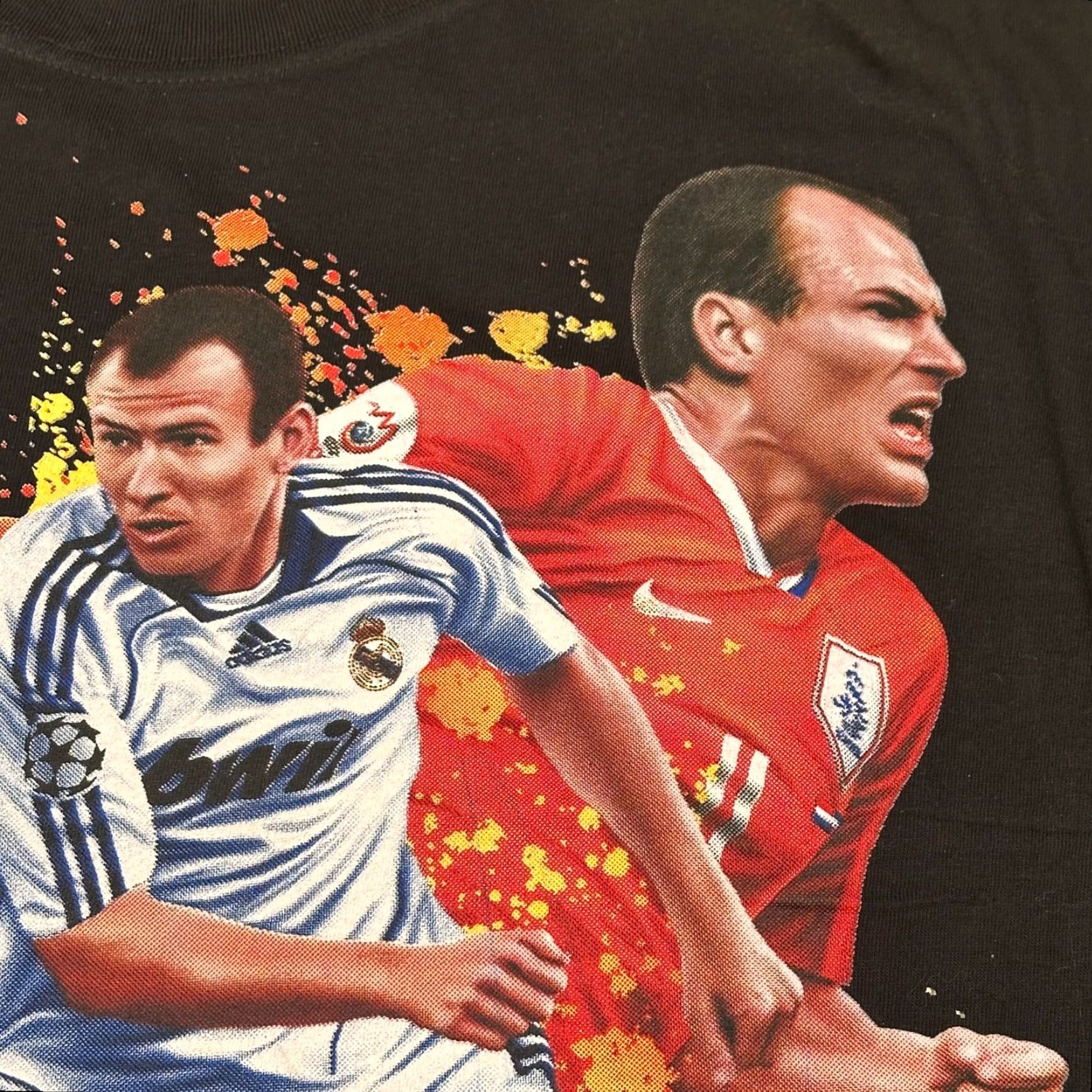 Vintage Arjen Robben AOP Tee Mens Medium Bayern Munich Soccer Star Graphic Shirt Size US M / EU 48-50 / 2 - 5 Thumbnail