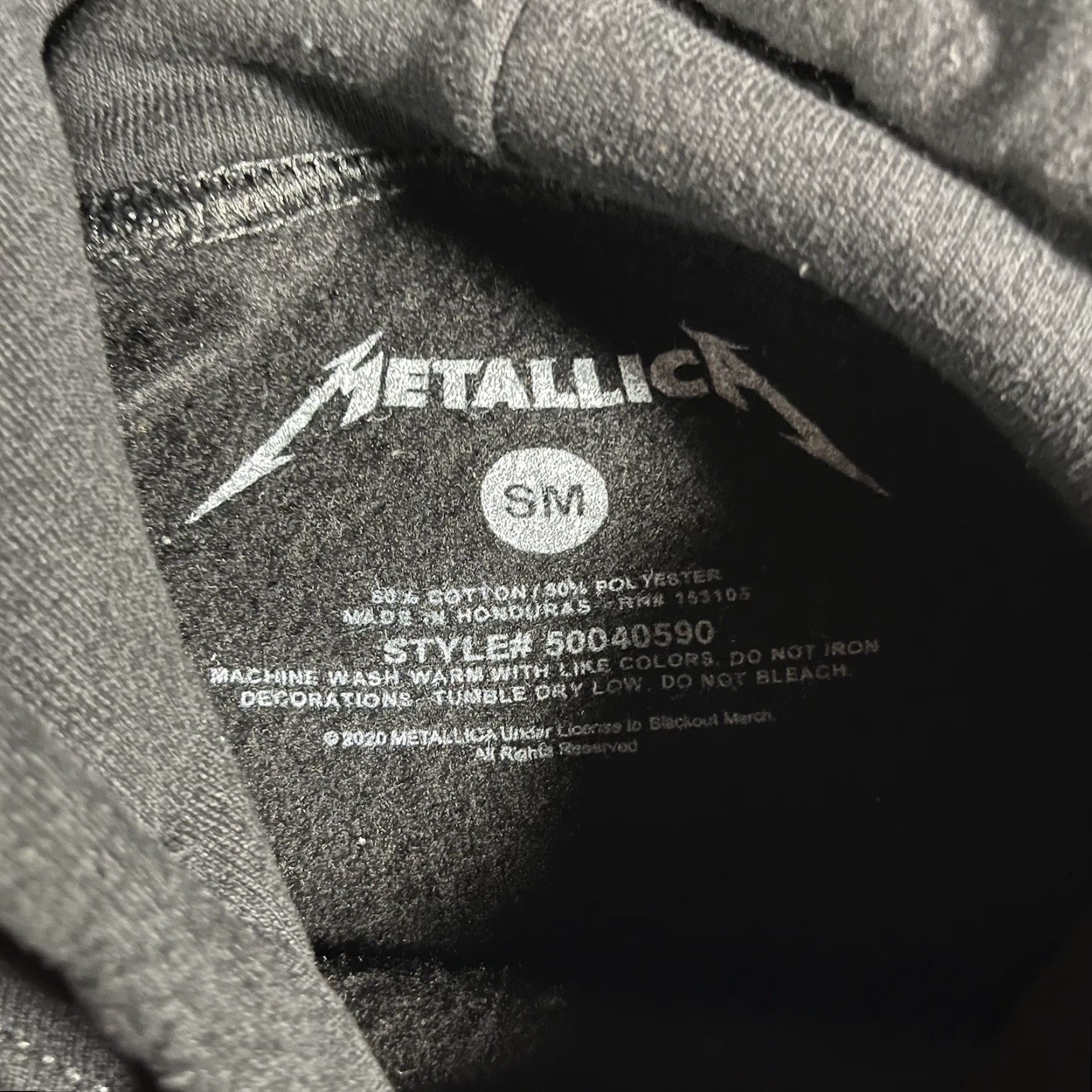 Doublet VINTAGE METALLICA Hoodie In Vertigo You Will Be You Will Be Hoodie Adult Small Black Pullover Men S Double Sided Pushead Band Size US S / EU 44-46 / 1 - 6 Thumbnail