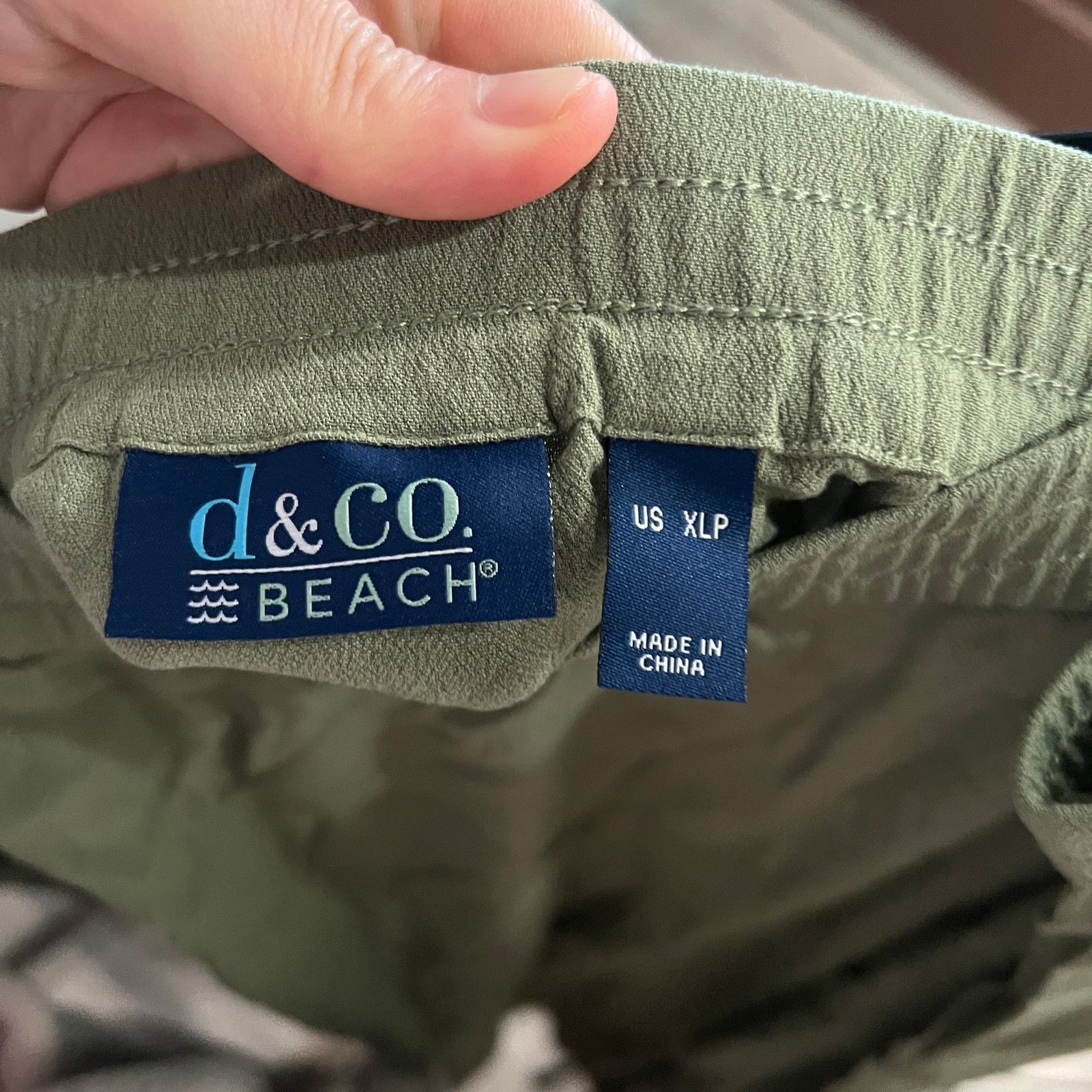 Other Denim & Co. Beach Petite Woven Pull-On Skirt with Side Slits Size 34" / US 12 / IT 48 - 3 Thumbnail