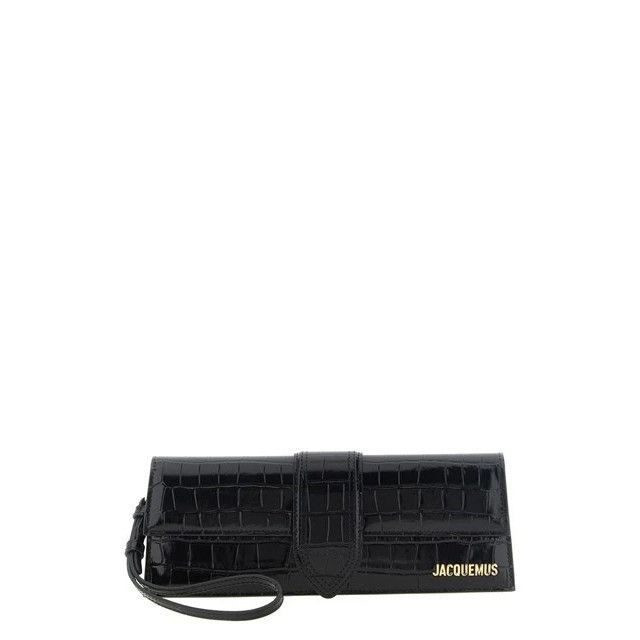 Jacquemus JACQUEMUS La Pochette Bambino Clutch Black Bag New & Authent Size ONE SIZE - 1 Thumbnail