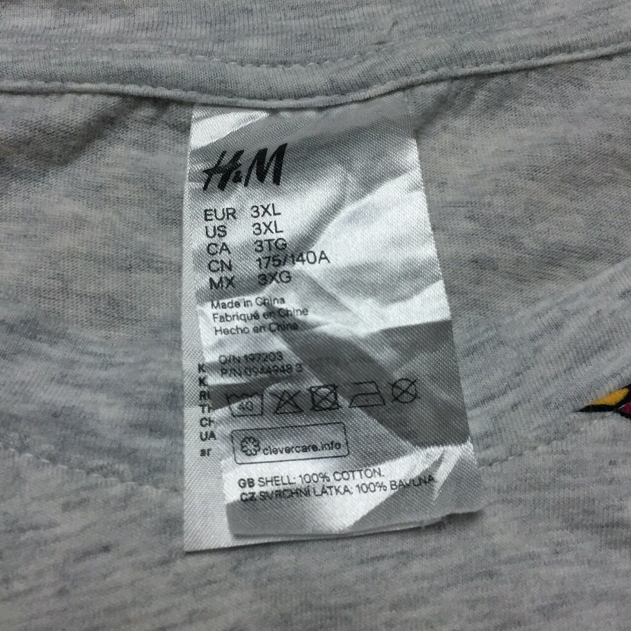 H&M French Fries crop tee Size 3XL / US 20-22 - 4 Thumbnail