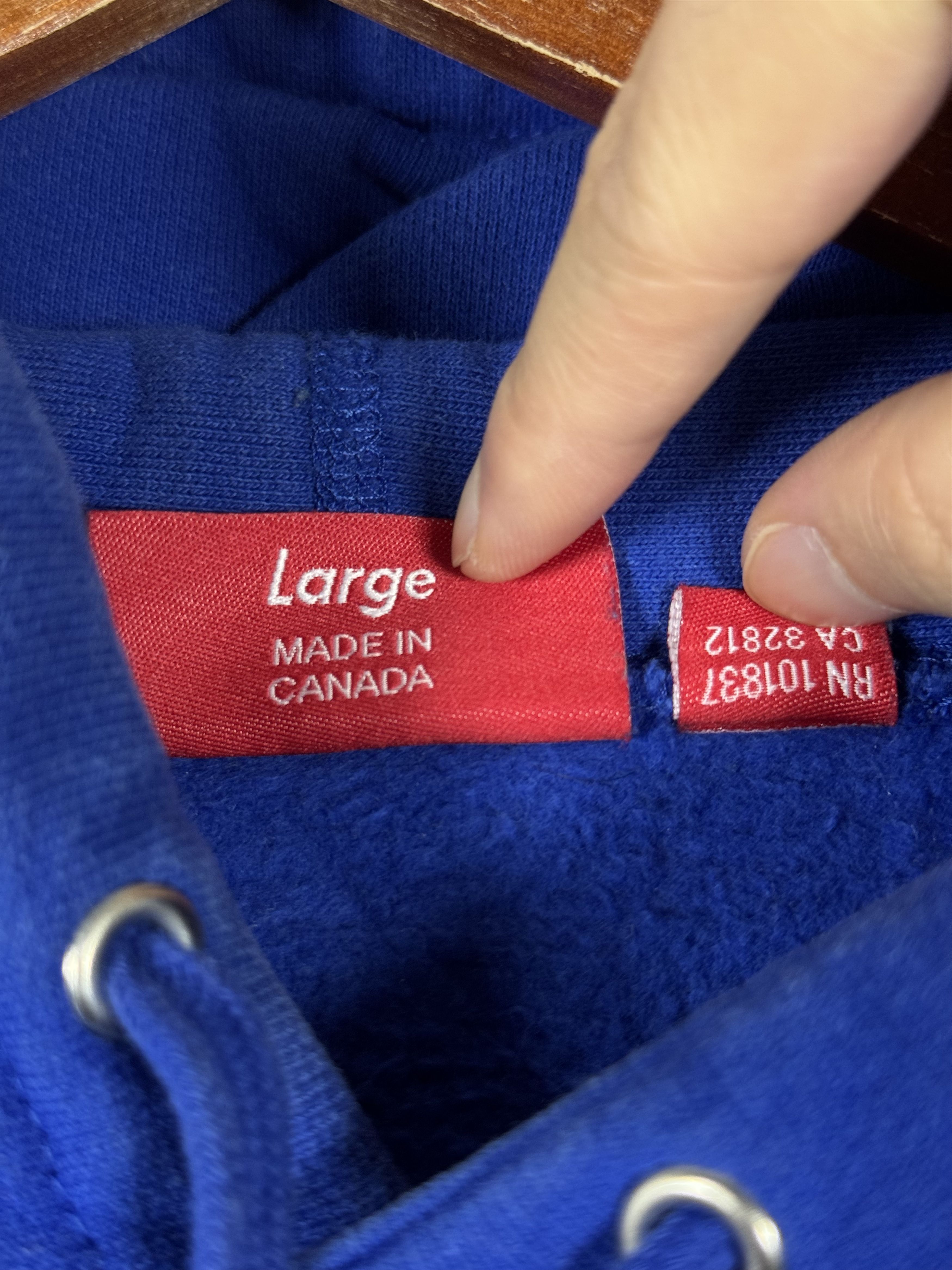 Supreme S Logo Hooded Sweatshirt Royal Blue Large Size US L / EU 52-54 / 3 - 8 Thumbnail