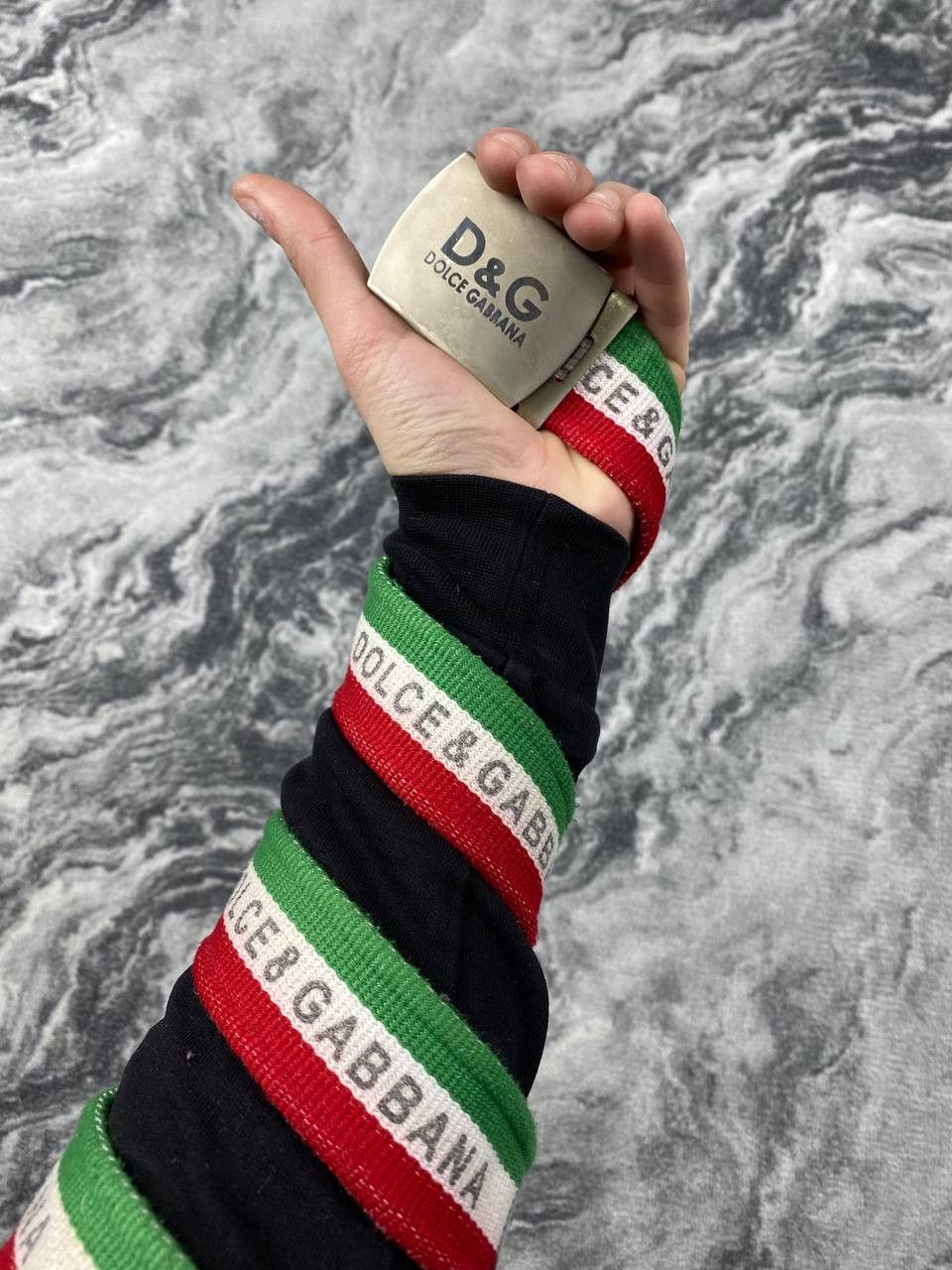 Dolce & Gabbana Monogram Dolce Gabbana Belt Men Multicolor Size ONE SIZE - 1 Thumbnail