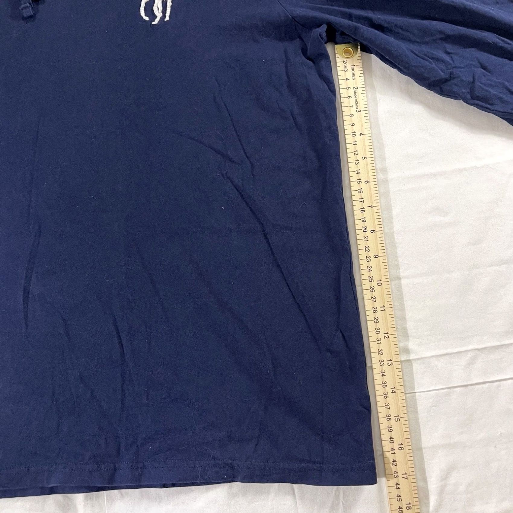 Polo Ralph Lauren Polo Ralph Lauren Hoodie Shirt XL Men Blue Logo Pony L/S Pullover Hooded Size US XL / EU 56 / 4 - 6 Thumbnail