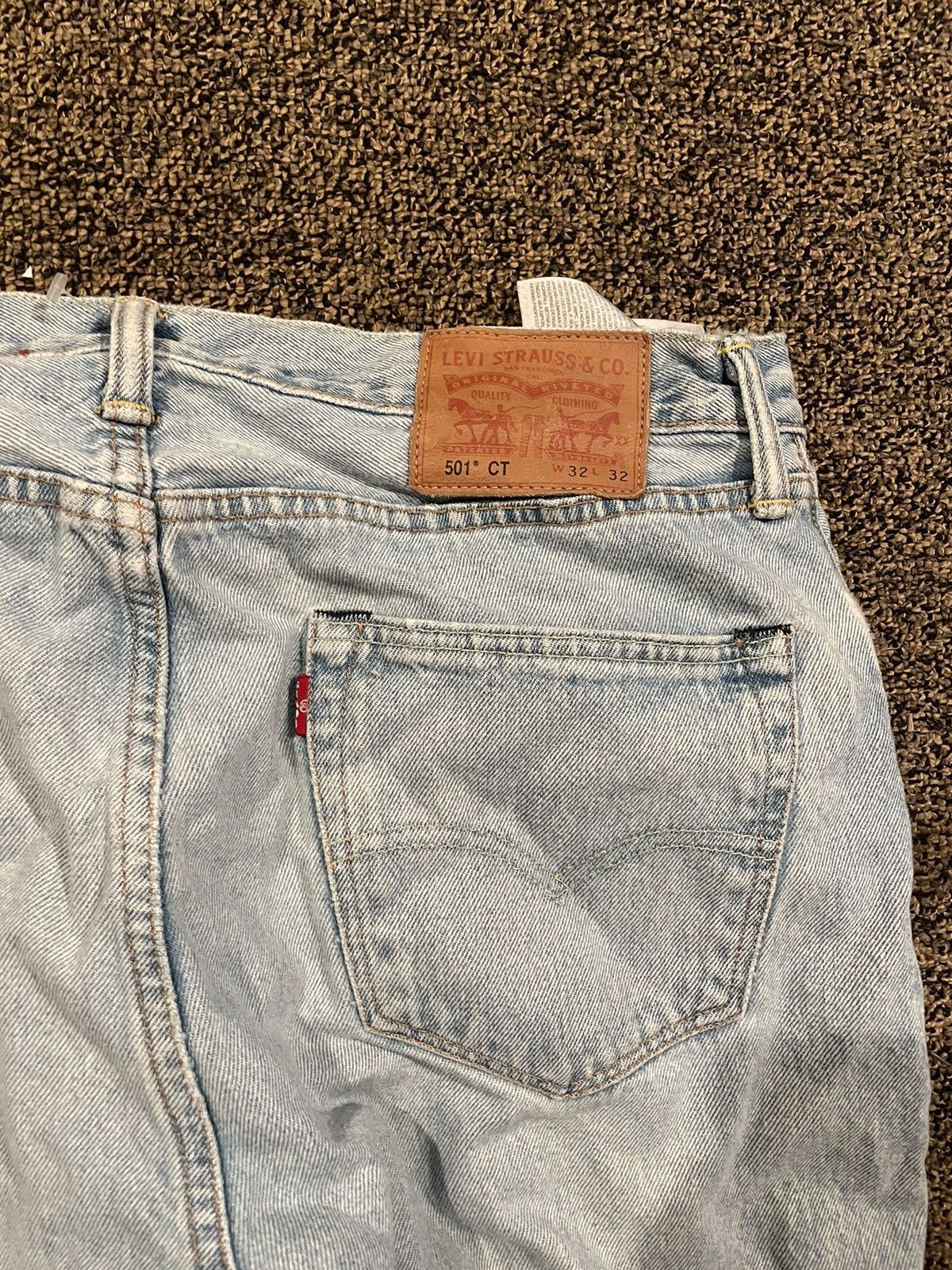 Levi's × Levi's Vintage Clothing × Vintage Men Levi Ripped Jeans (W 32 , L 32 ) Size US 32 / EU 48 - 7 Thumbnail
