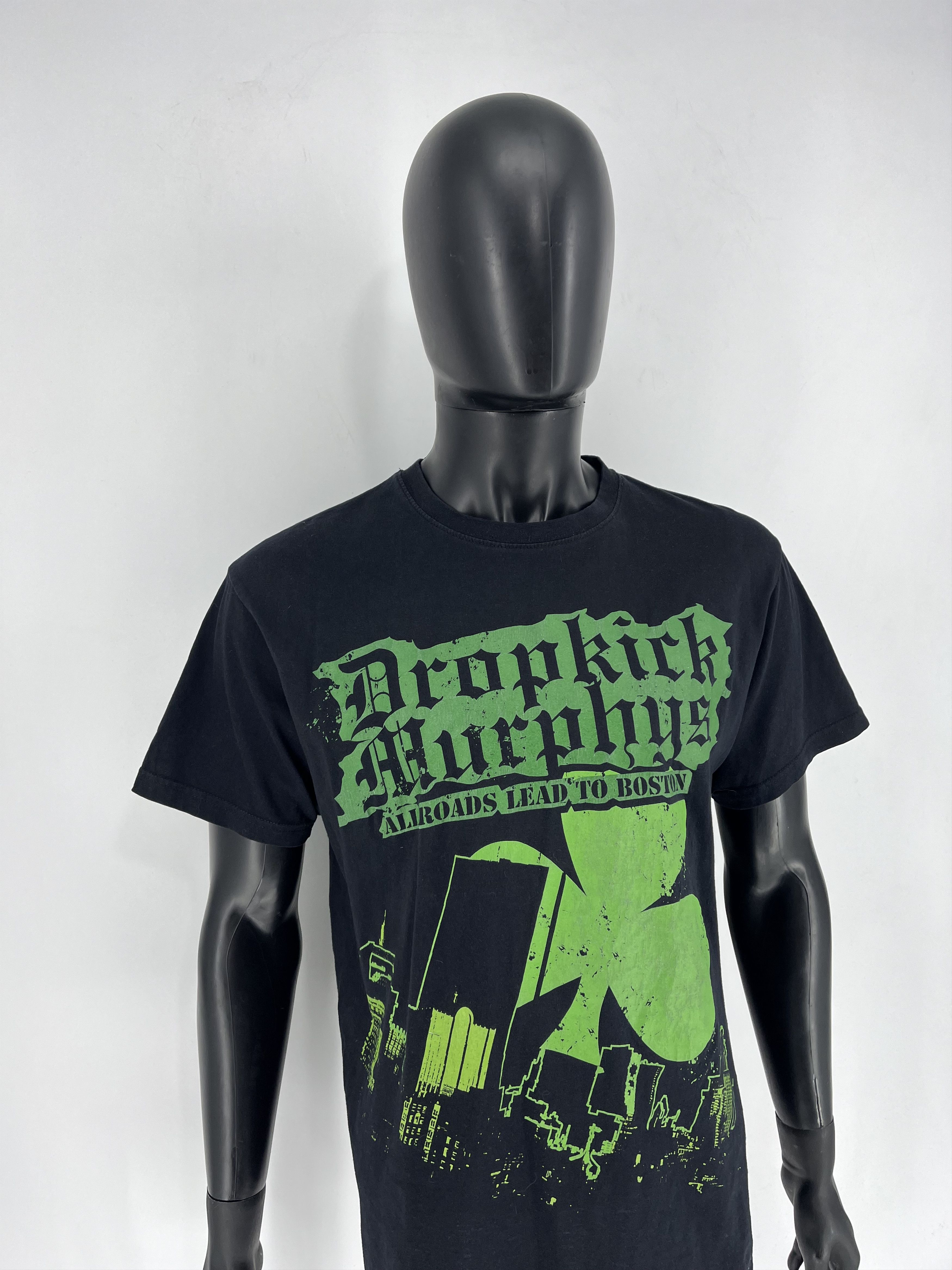 Band Tees × Vintage Rare Design Vintage Punk Band Dropkick Murphys T-shirt 2000s Size US M / EU 48-50 / 2 - 4 Thumbnail