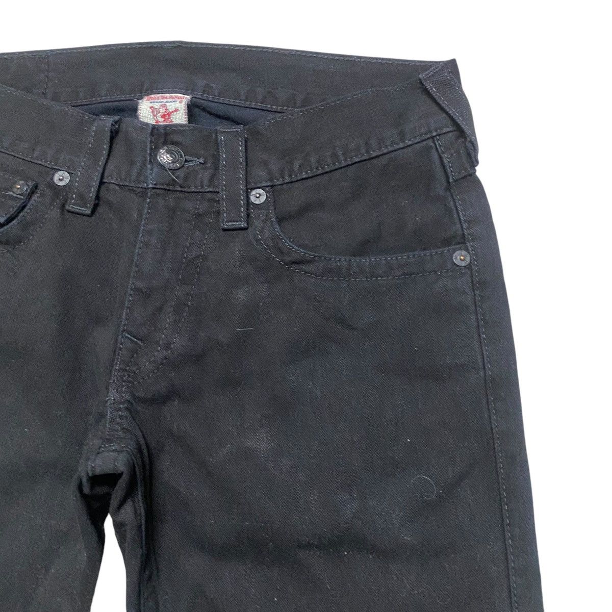 True Religion True Religion Black Denim Jeans Ricky Size US 31 - 6 Thumbnail