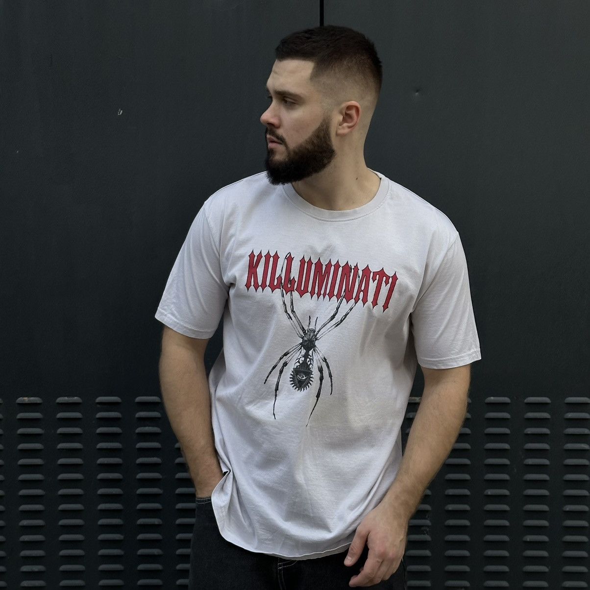 Band Tees × Vintage Vintage Killuminati T-shirts Big Logo Band Rock Y2K 00s Size US L / EU 52-54 / 3 - 2 Thumbnail