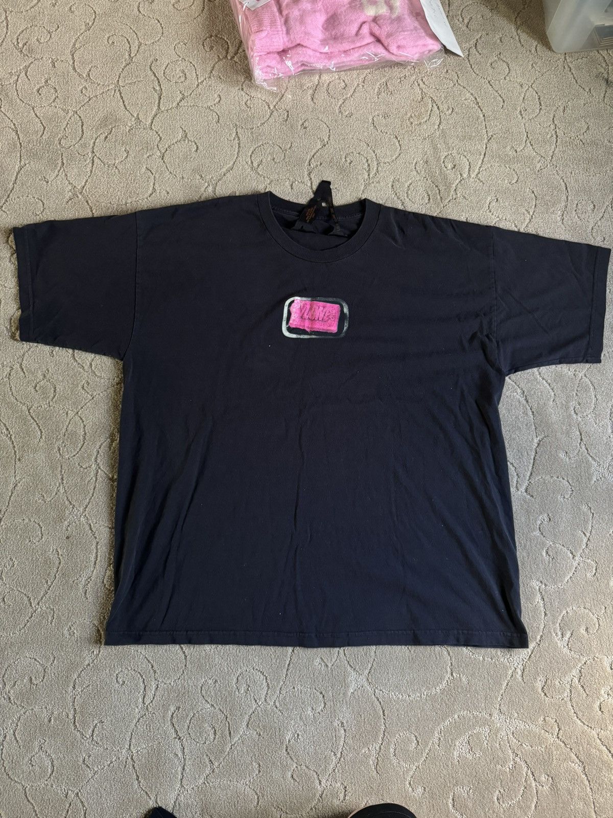 image of Vlone Flight Club Shirt in Black, Men's (Size 2XL)