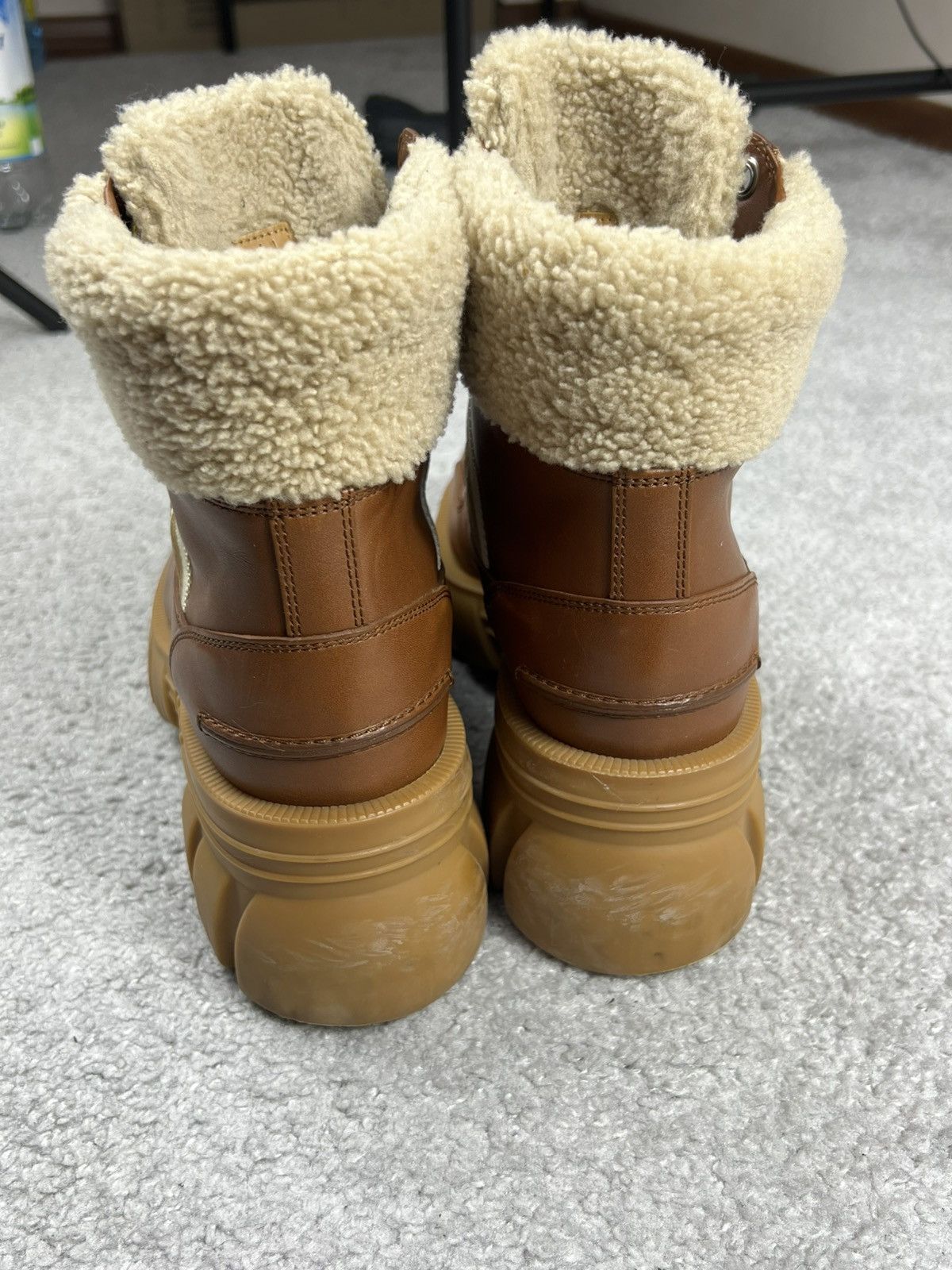 Gucci Gucci Brown “Interlocking G” Ankle Boots Size 41 Size US 7 / EU 40 - 8 Thumbnail