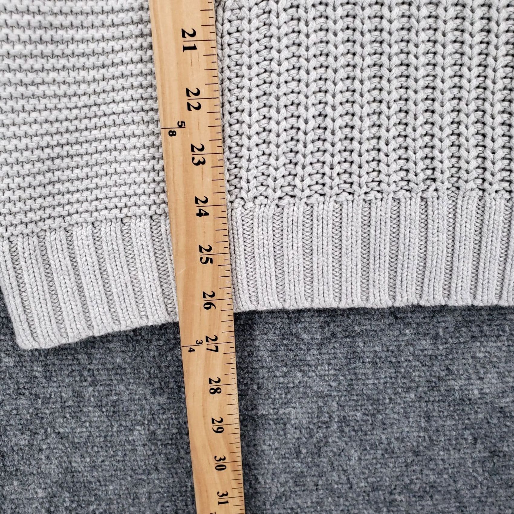 Banana Republic Banana Republic Sweater Womens L Large Gray Turtleneck Knit Pullover Cinnamon? Size L / US 10 / IT 46 - 5 Thumbnail