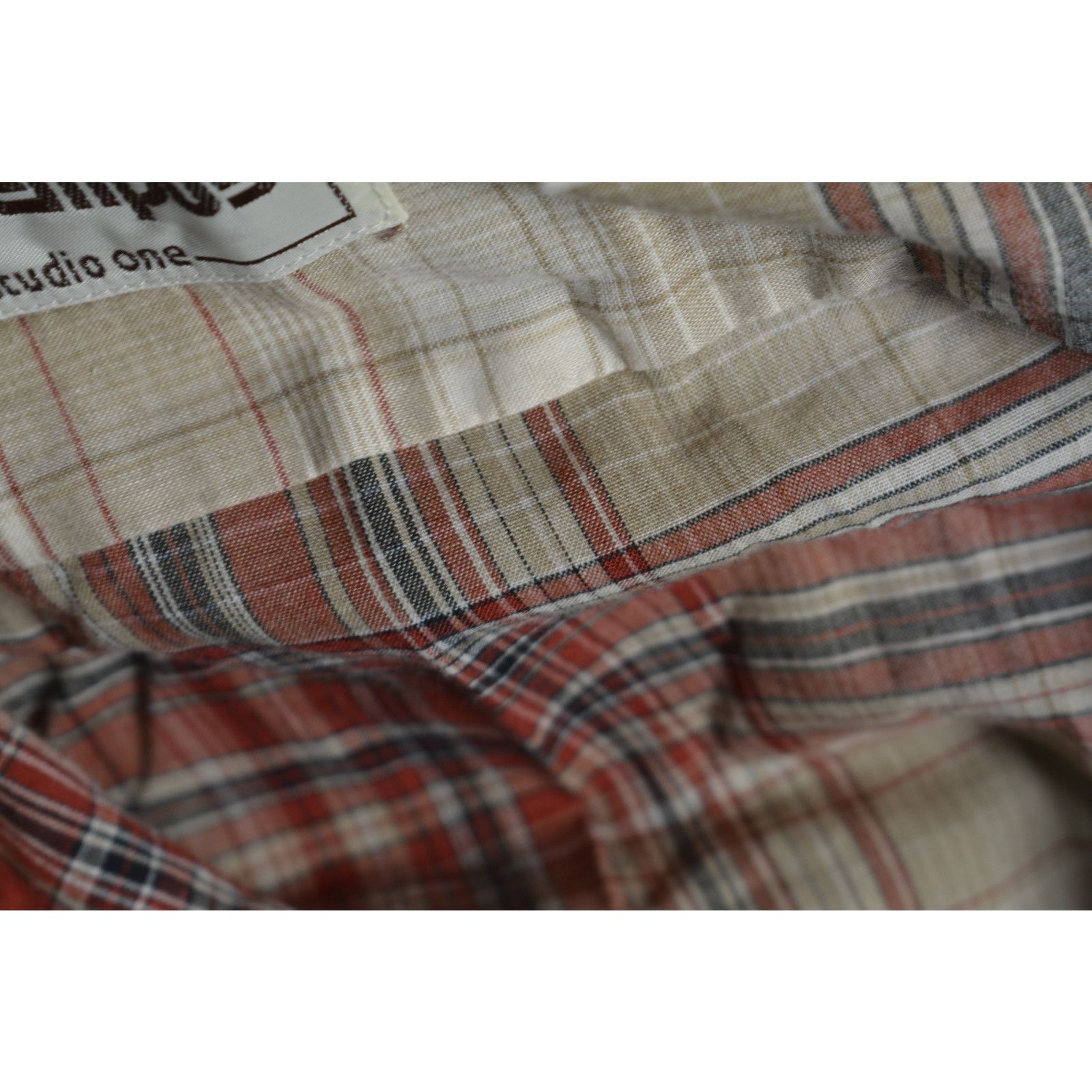 Carlos Campos Vintage 1980s Campus Studio One Plaid Shirt - Long Sleeve Size US S / EU 44-46 / 1 - 4 Thumbnail