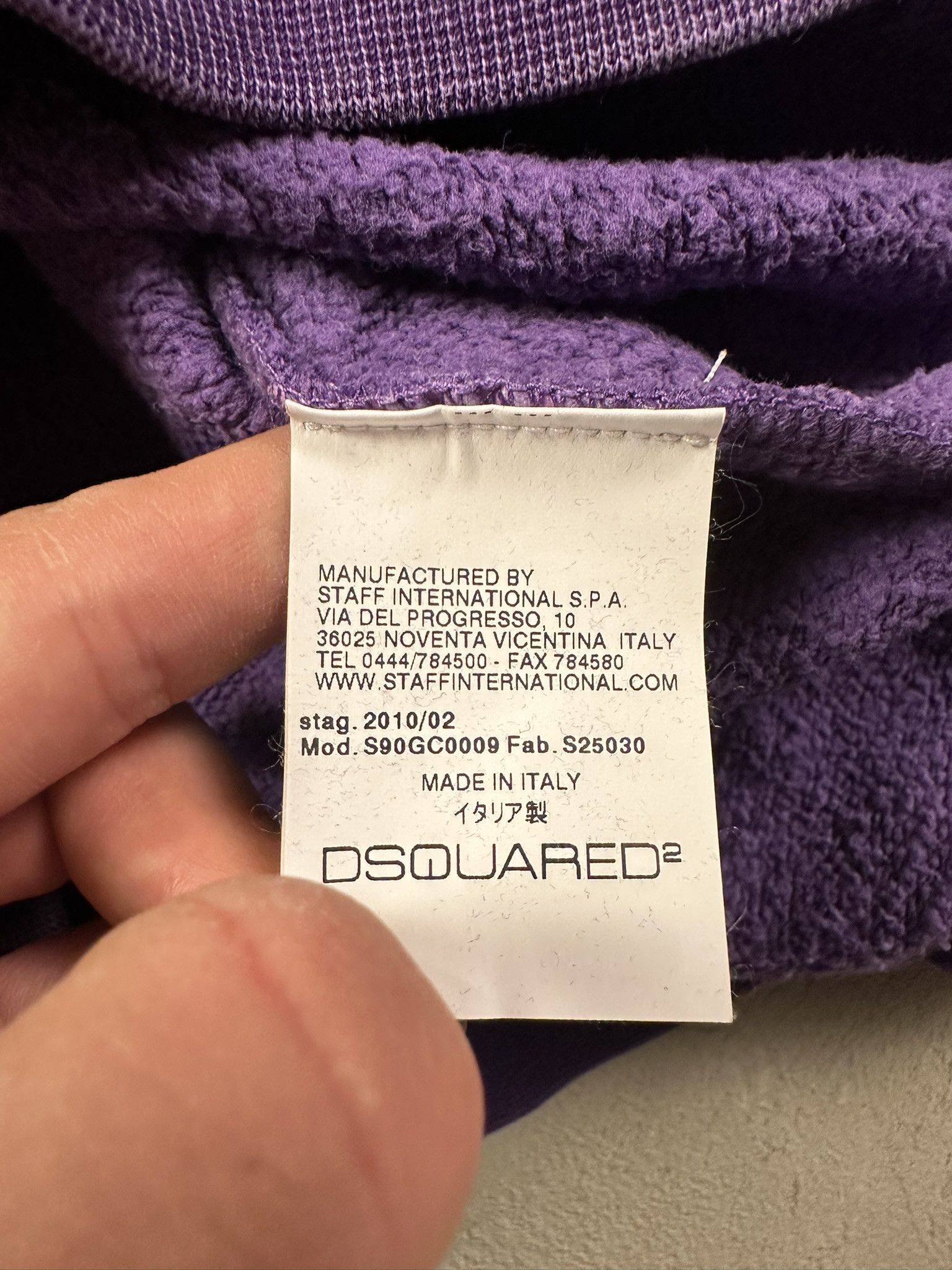 Dsquared2 AW10 Runaway Dsquared2 Boxy Washed Basic Crewneck Size US S / EU 44-46 / 1 - 8 Thumbnail