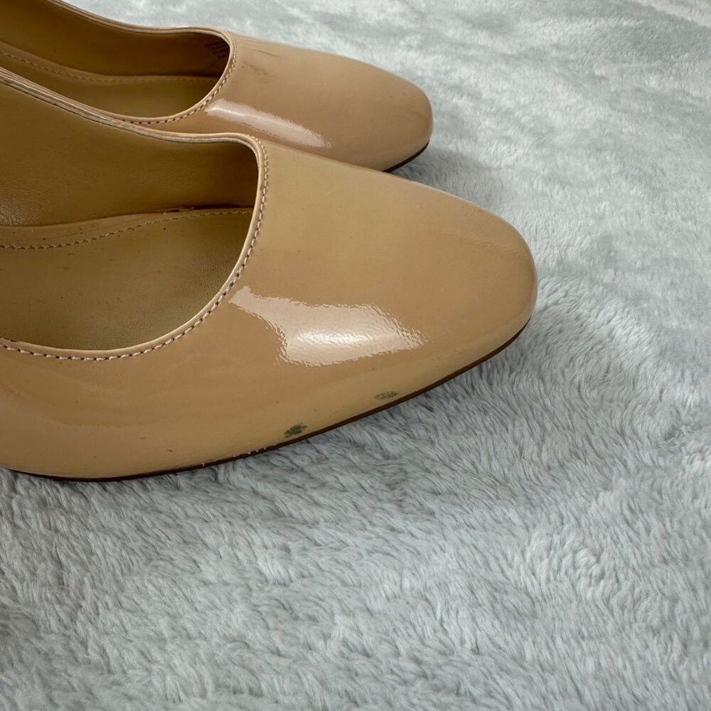 Michael Kors Michael Kors Beige Leather Round Tip Shoes Women's Size 8.5 Size US 8.5 / IT 38.5 - 2 Thumbnail