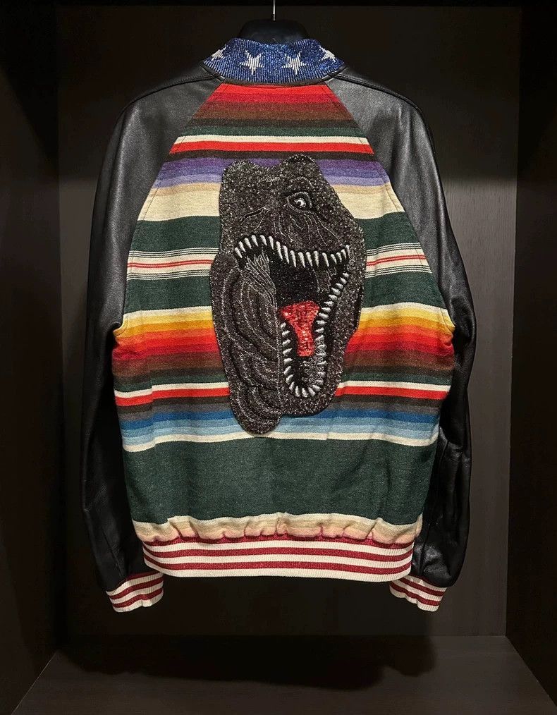 Saint Laurent Paris Saint Laurent Paris Saint Laurent Dinosaur Jacket Size 48- Size US M / EU 48-50 / 2 - 1 Thumbnail