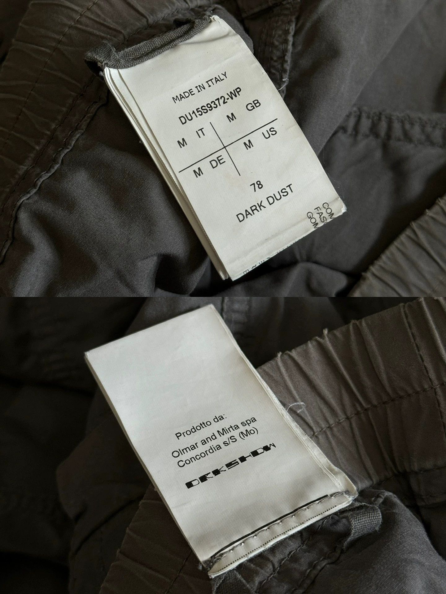 Rick Owens Rick Owens 15ss Waxed Diagonal Zip Drop Crotch Pants M Size US 32 / EU 48 - 9 Thumbnail